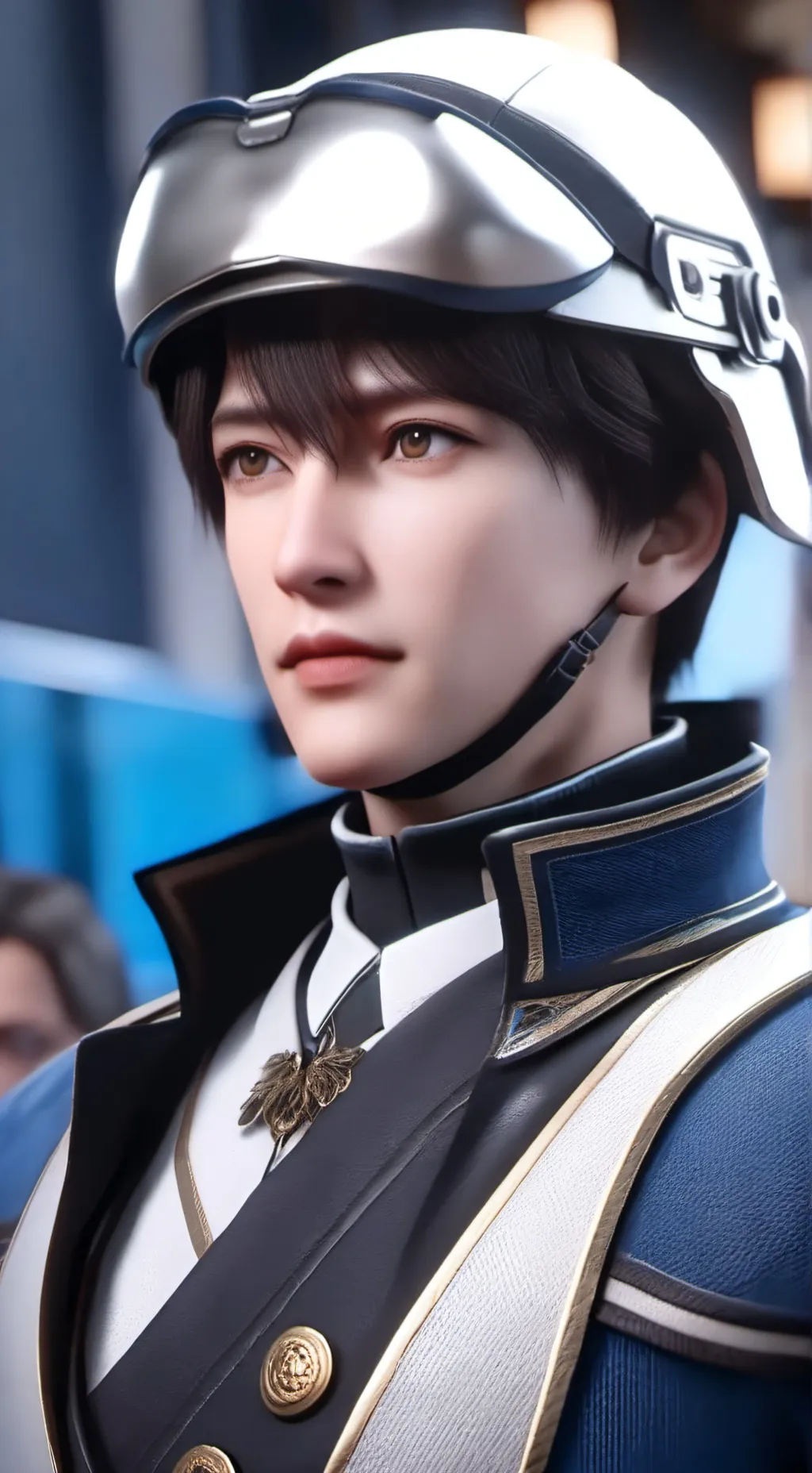 ai character: Vin Diesel  background