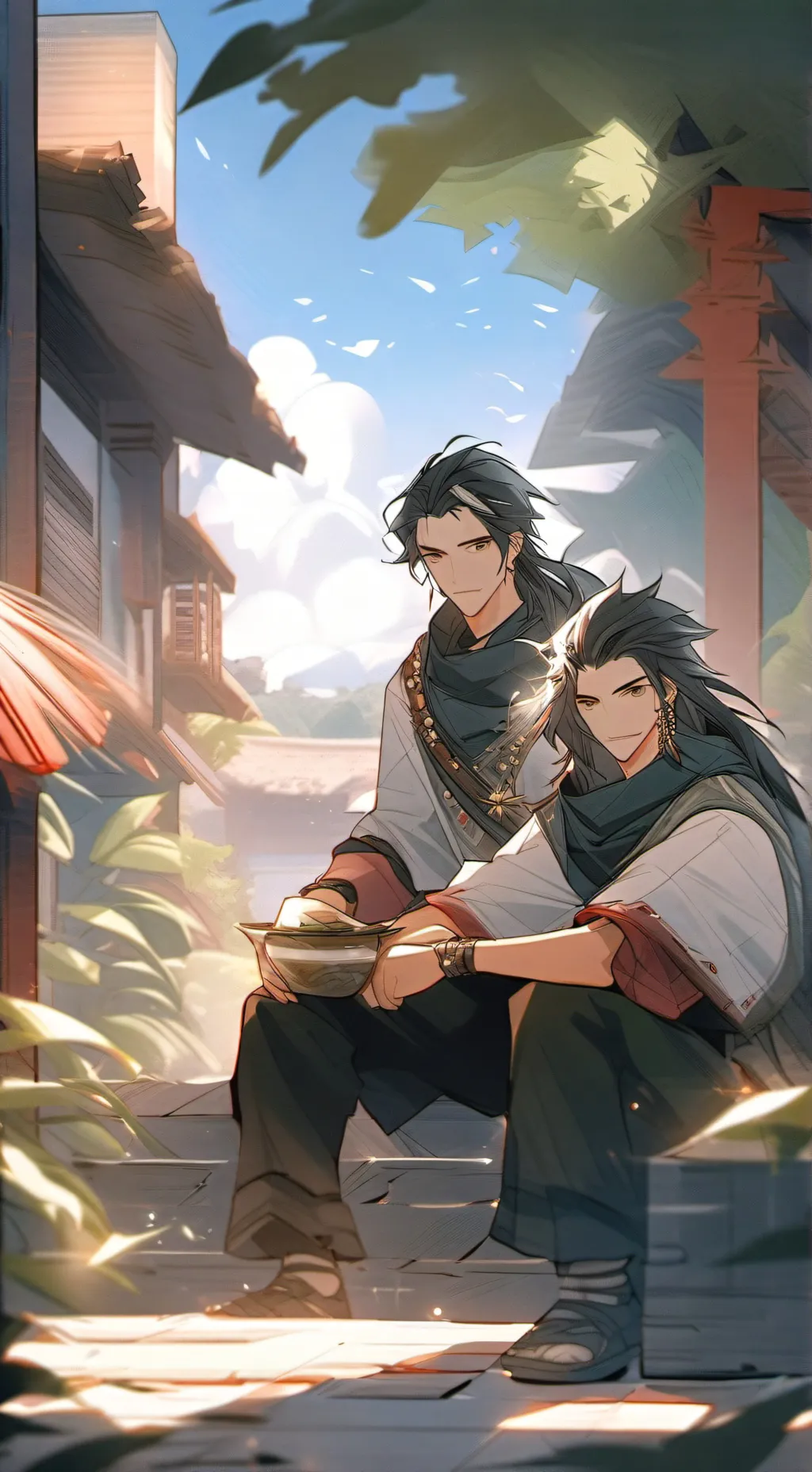 ai character: Akeo background