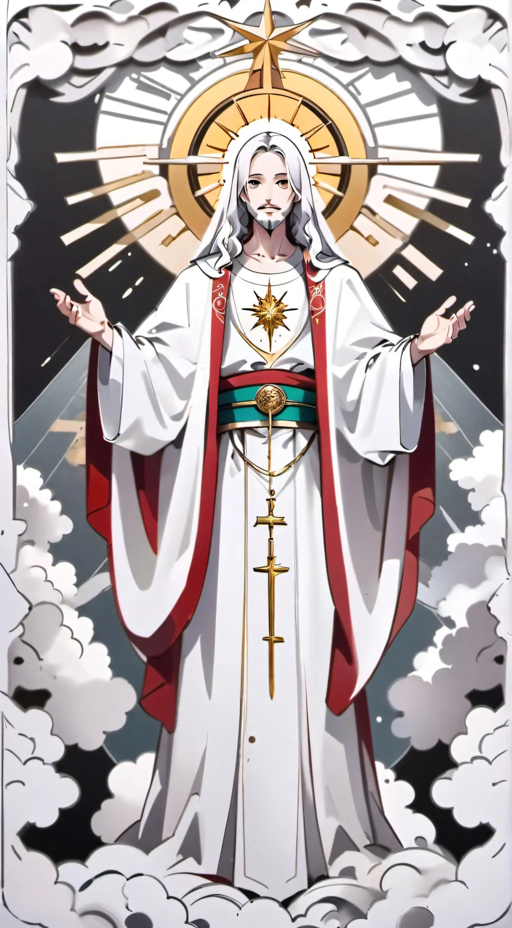 ai character: jezuse background