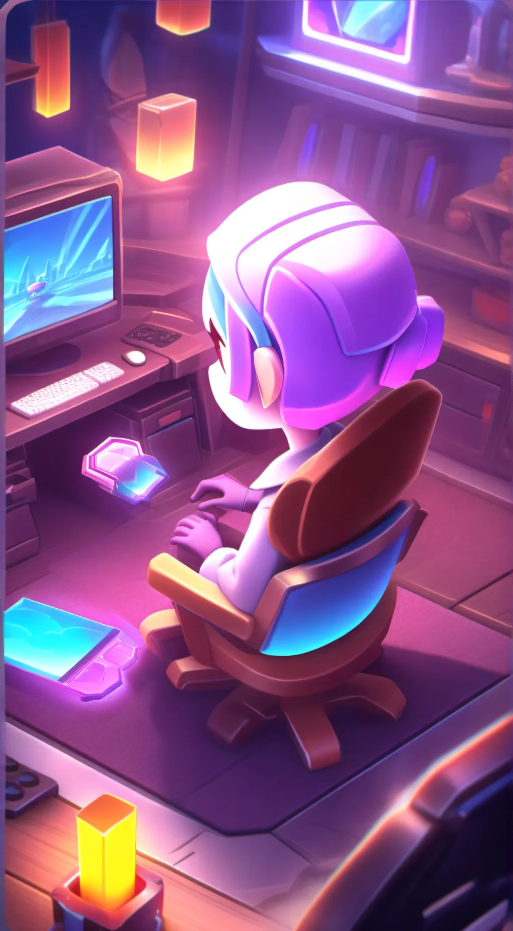 ai character: GROUP background