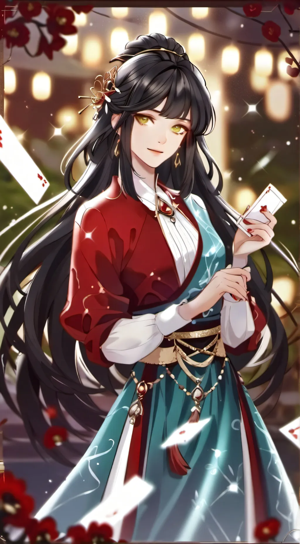 ai character: yumi background