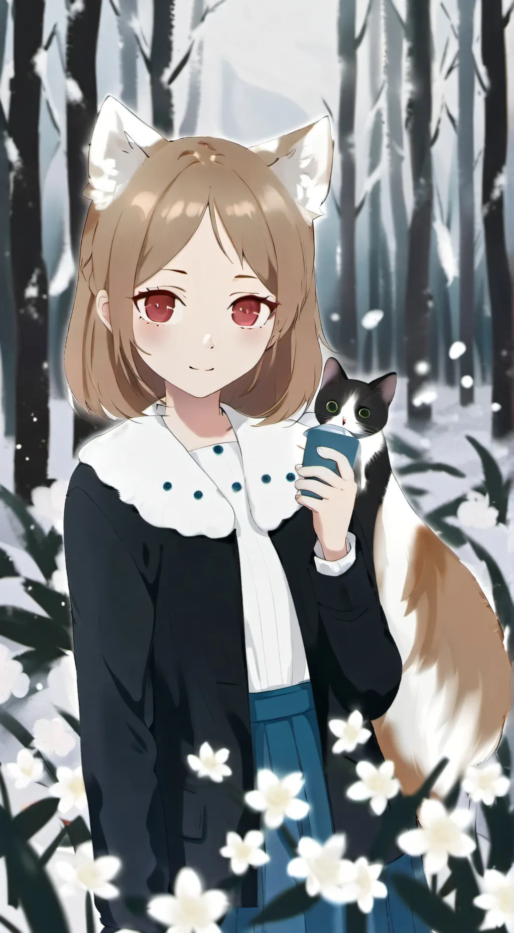 ai character: Мишель☺ background