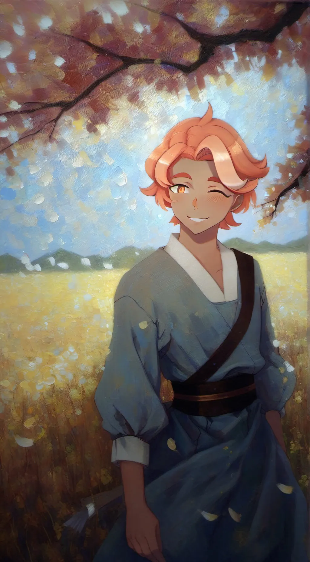 ai character: ромео background