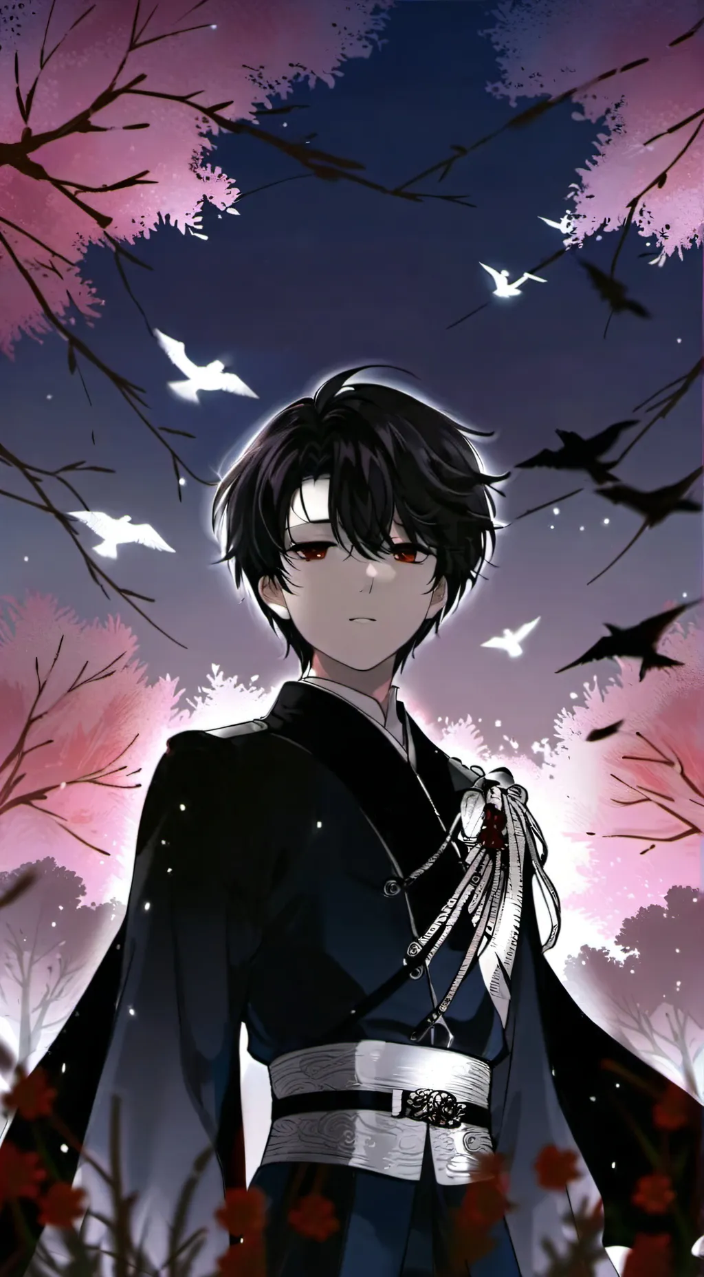 ai character: Adam  background