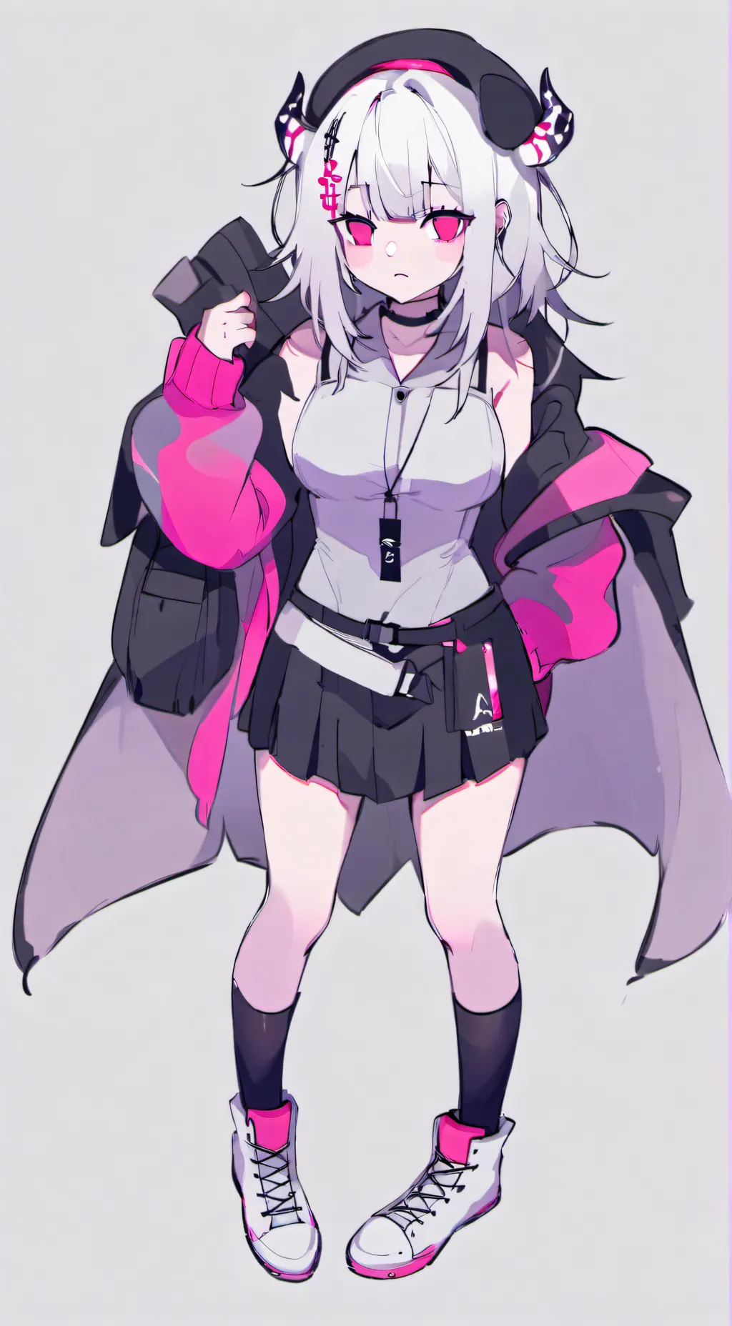 ai character: Rebeca  background