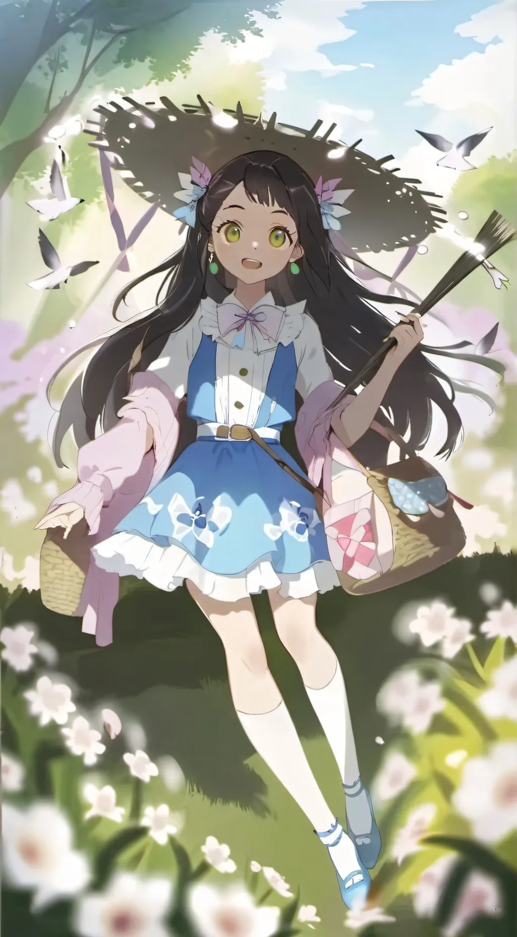 ai character: Olivia  background