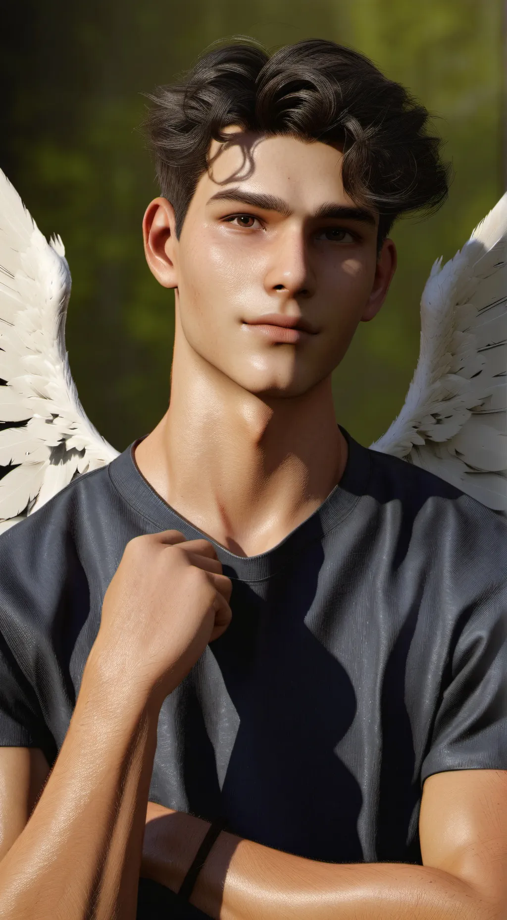 ai character: Luke background