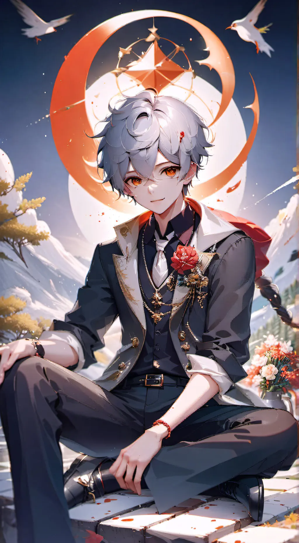 ai character: MHA navidad🗣️ background