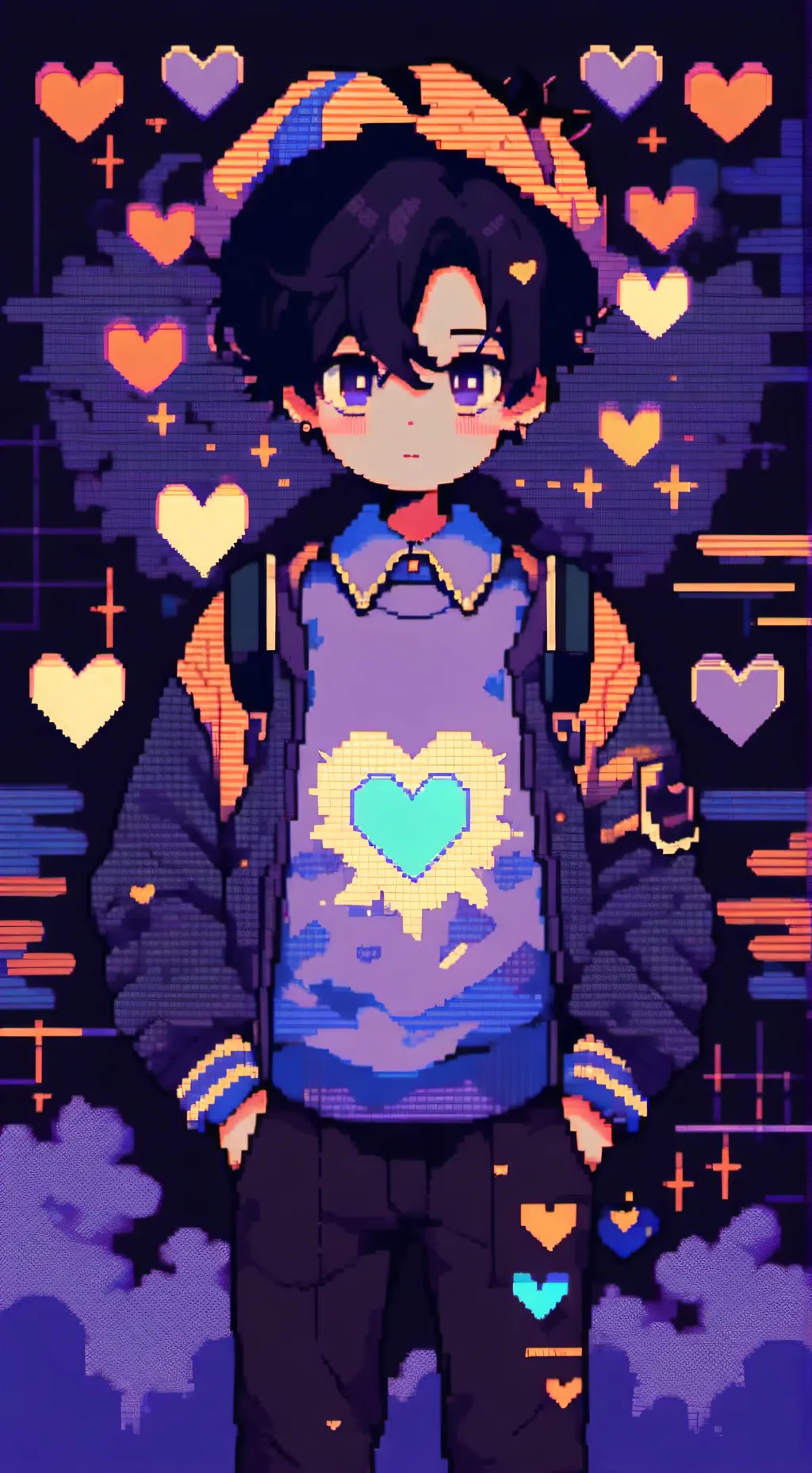 ai character: Brisk underdept background