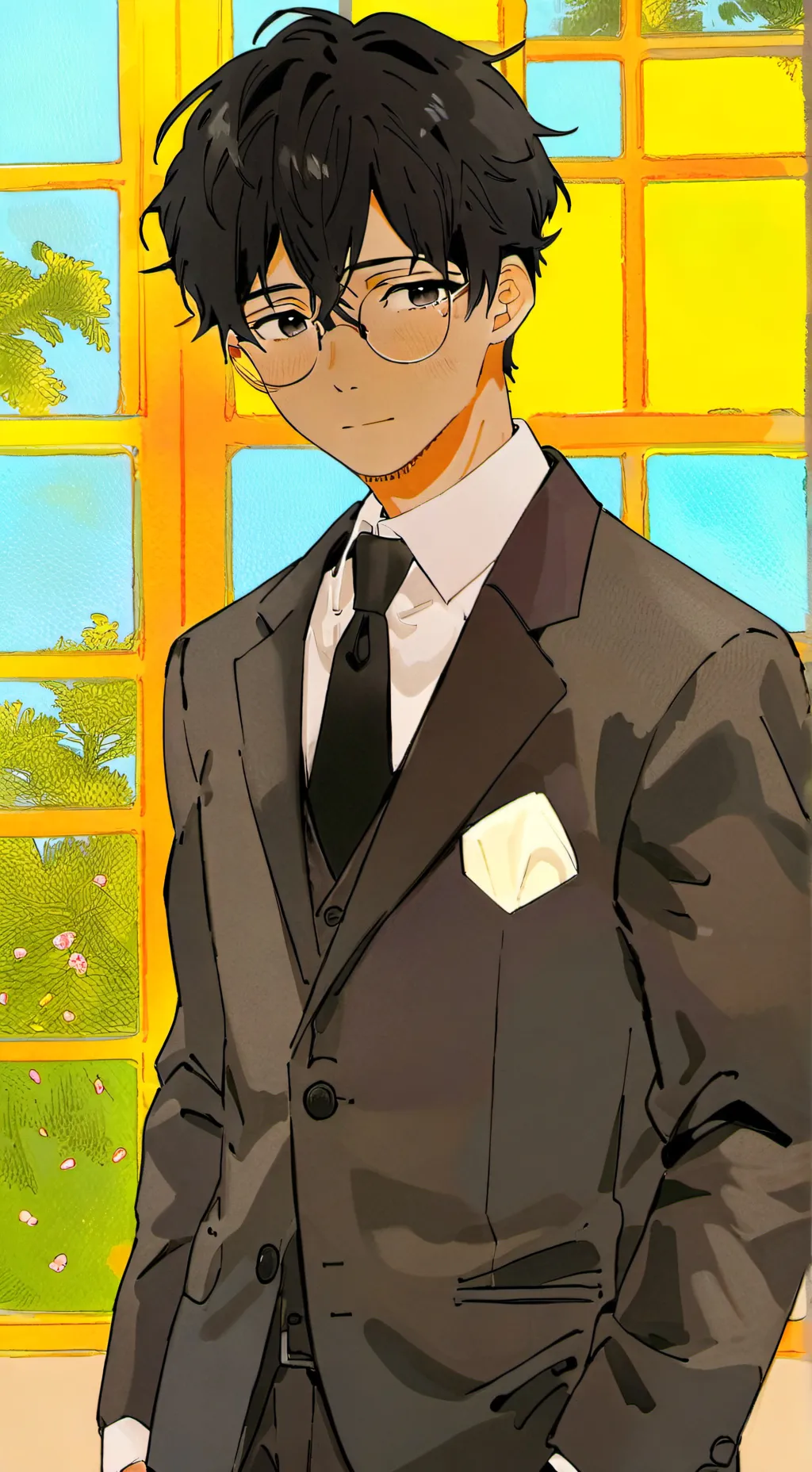 ai character: Alejandro  background