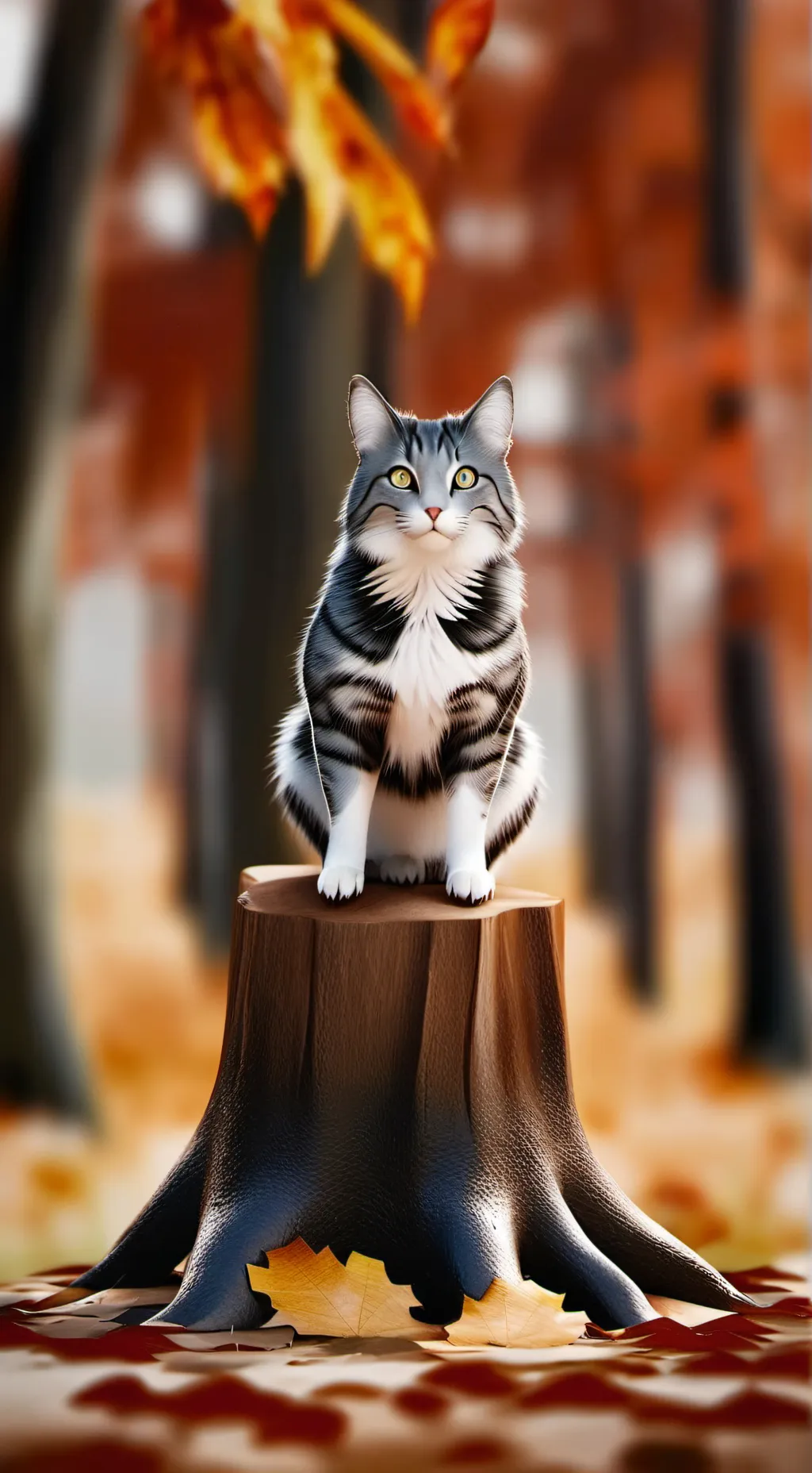 ai character: cat background