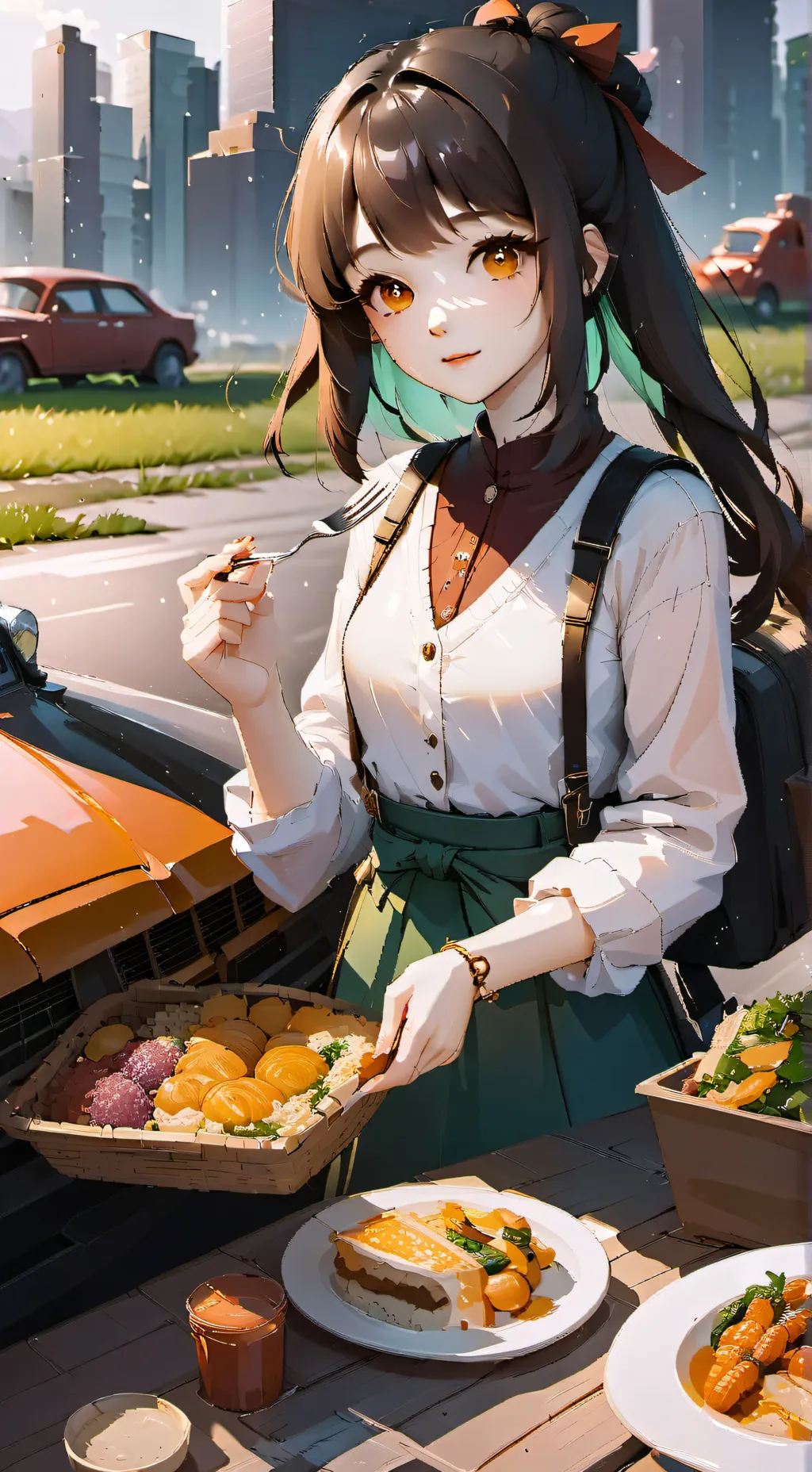 ai character: Random Larry  background