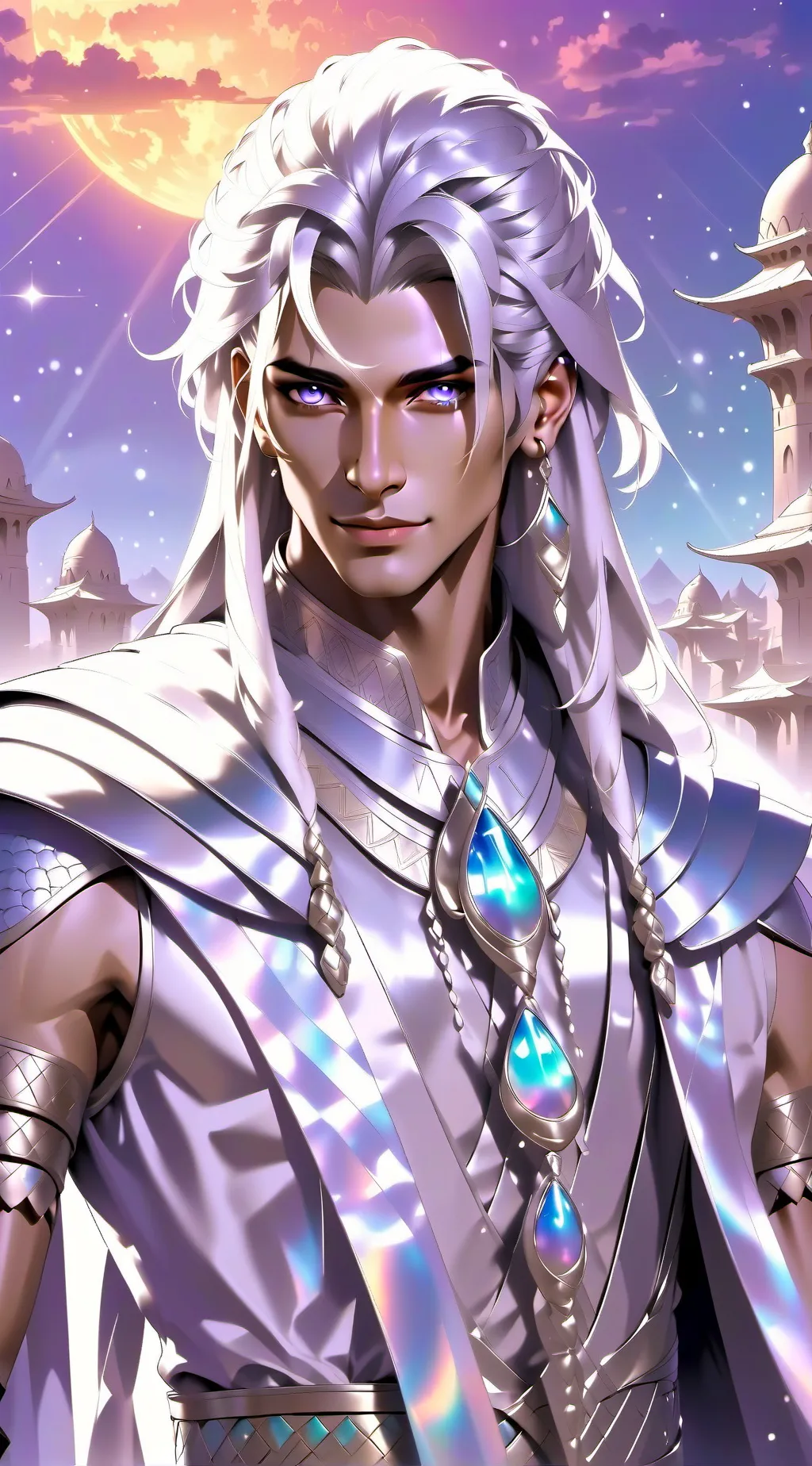 ai character: Louis Charles II. background