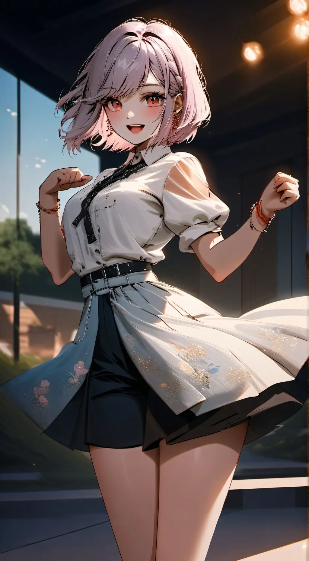 ai character: Maki background