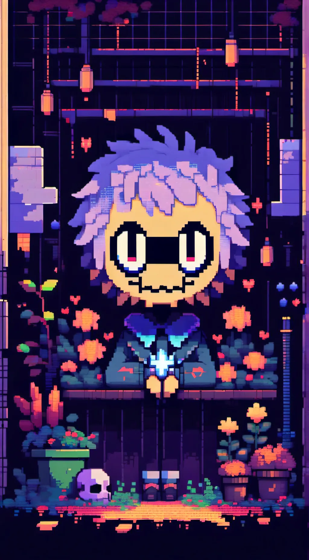 ai character: Ochega bowey background