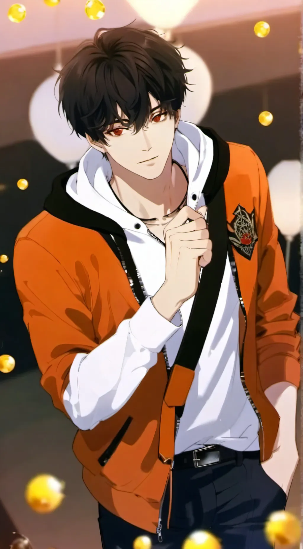 ai character: Adam Harvey background