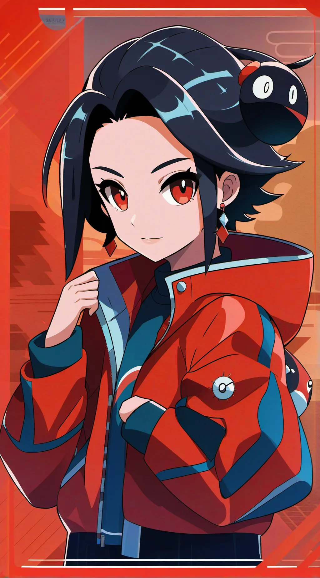 ai character: Léna  background