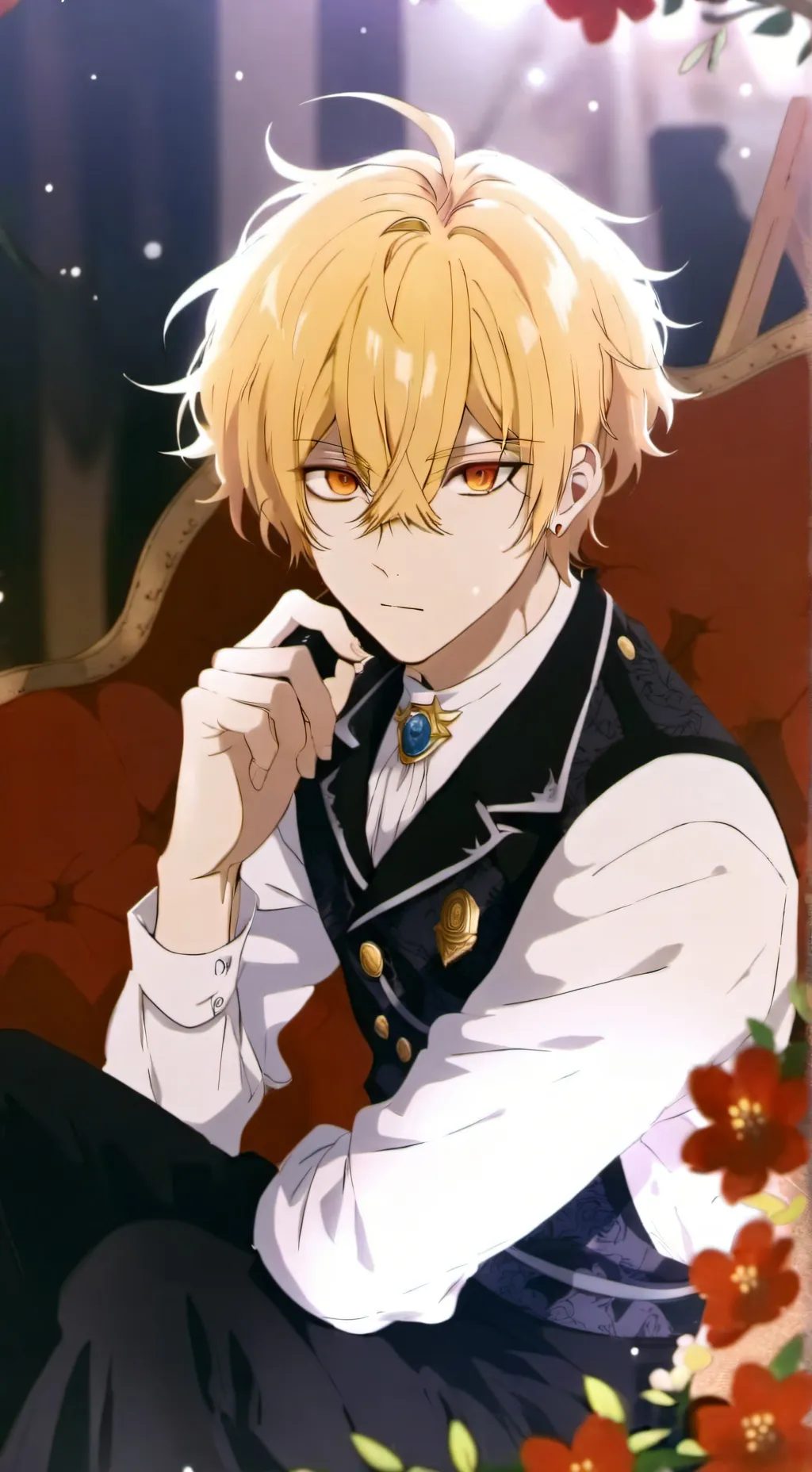 ai character: ♤Vincent♤ background