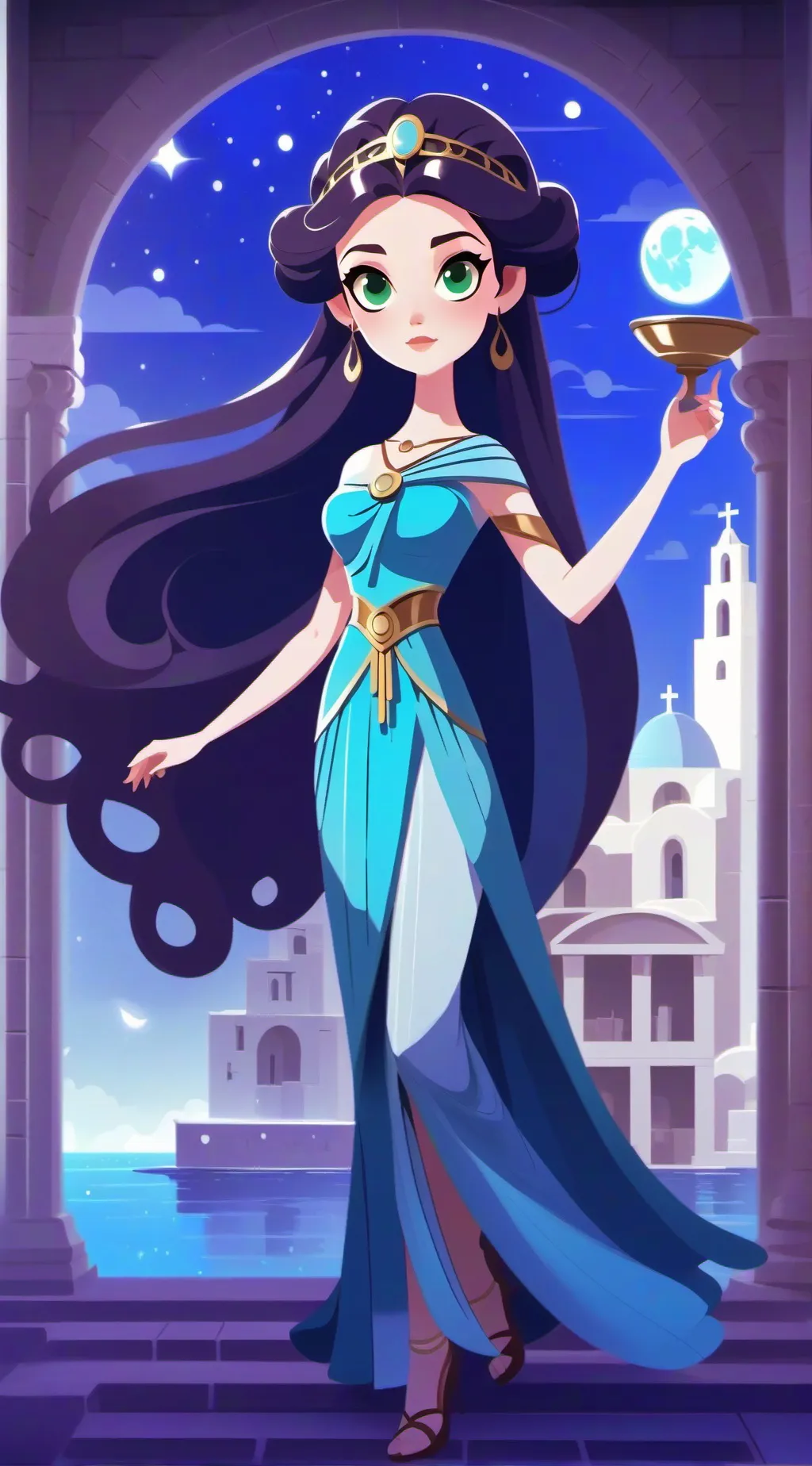 ai character: clypso background