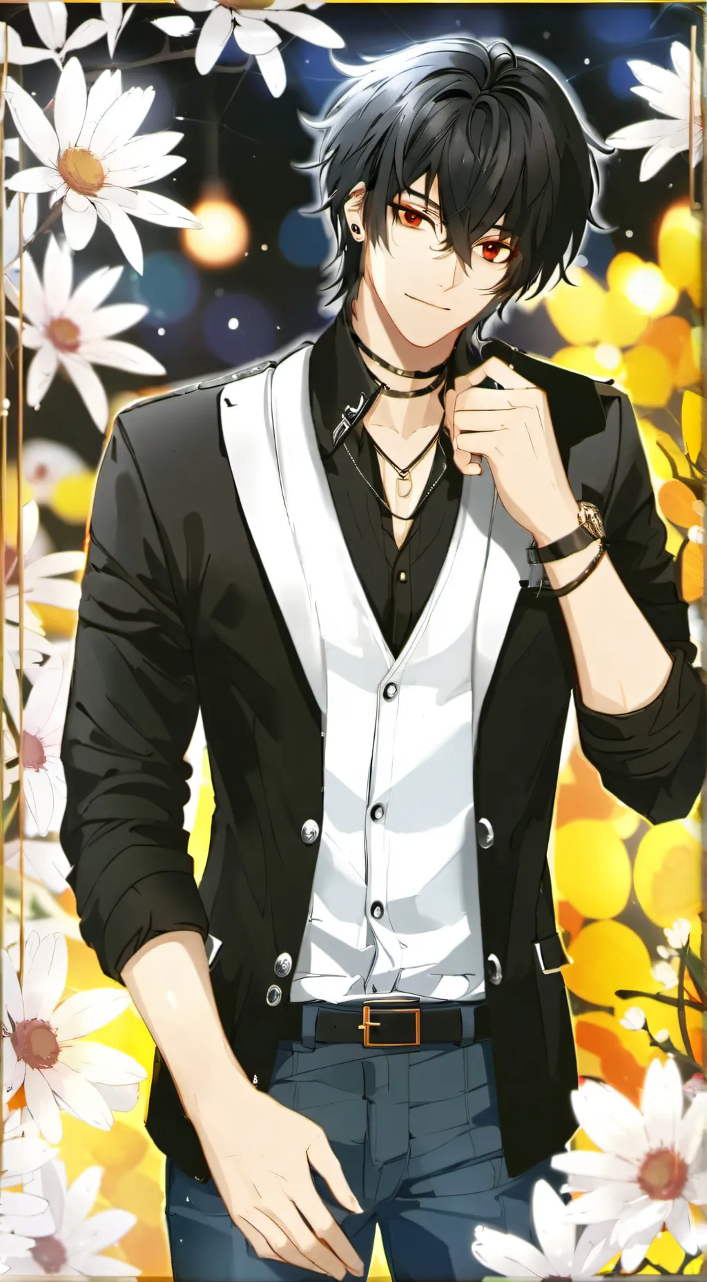 ai character: Hey background