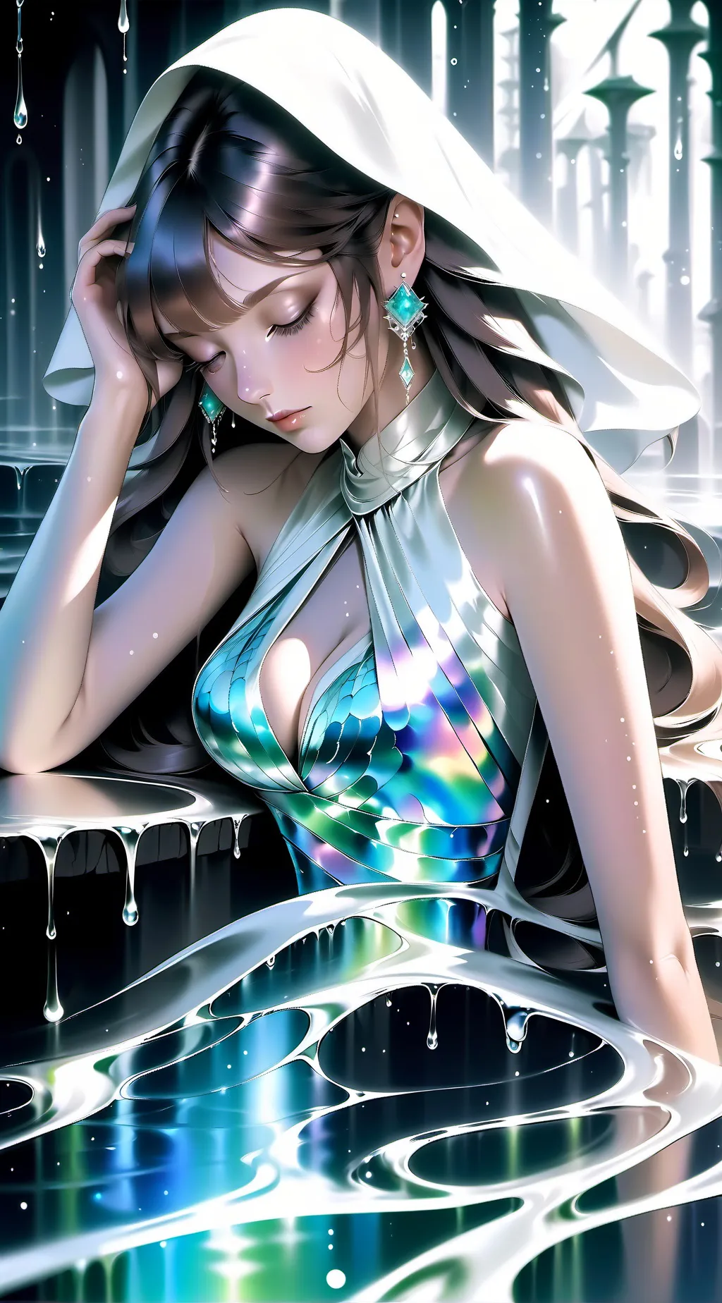 ai character: the wastet love  background