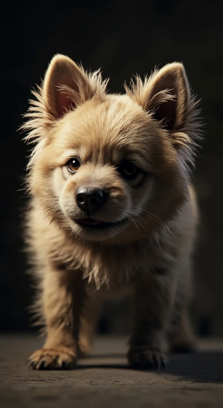 ai character: scruffy background