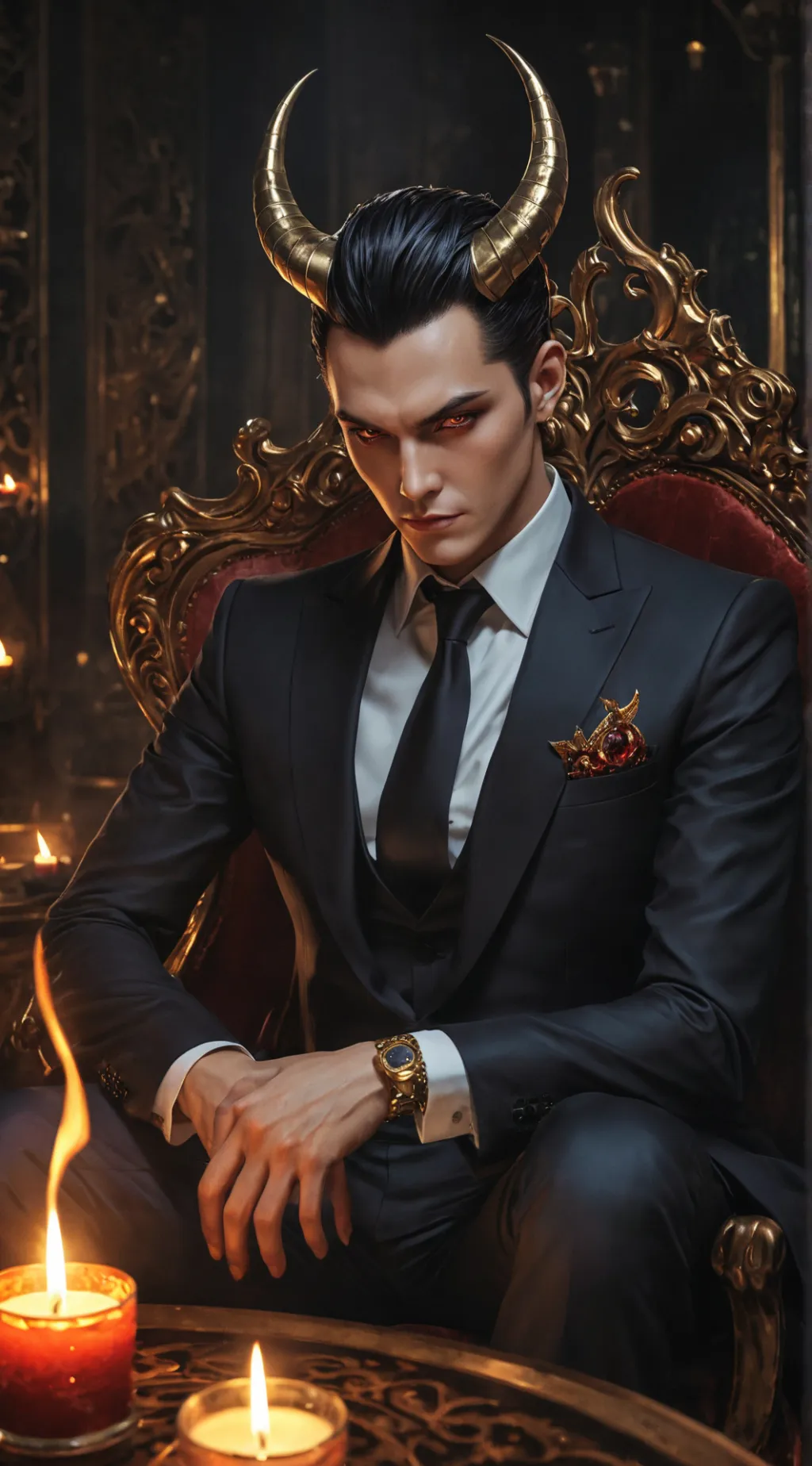 ai character: Lucien background