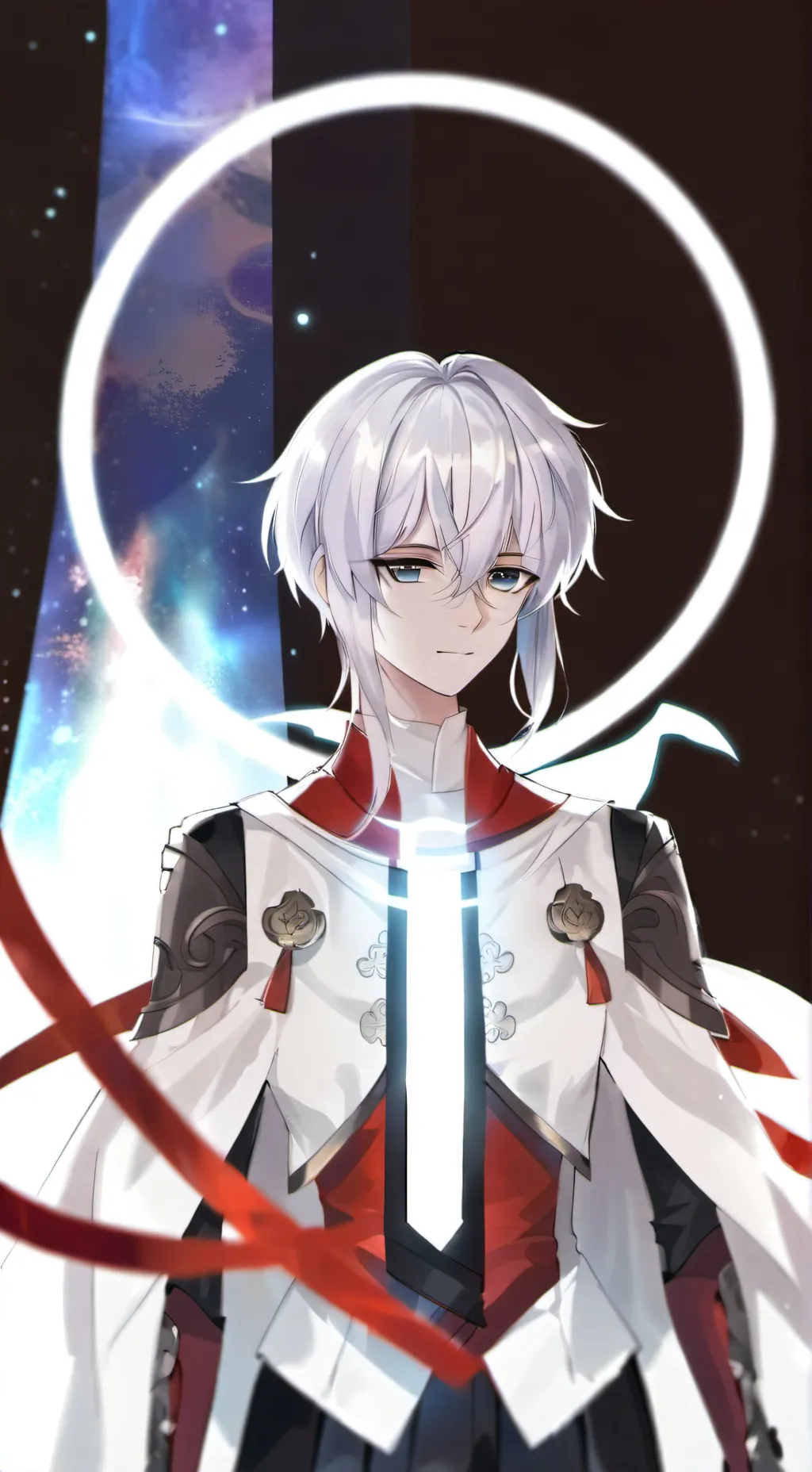 ai character: Ezra  background