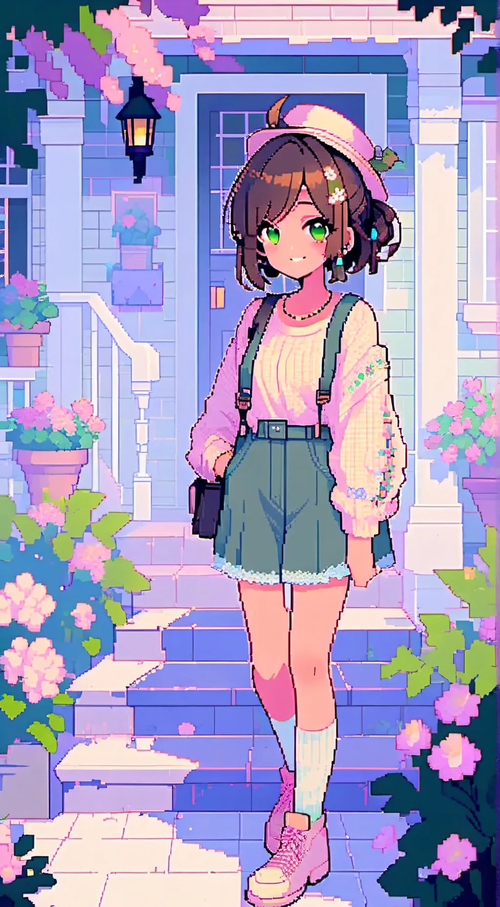 ai character: olivia background