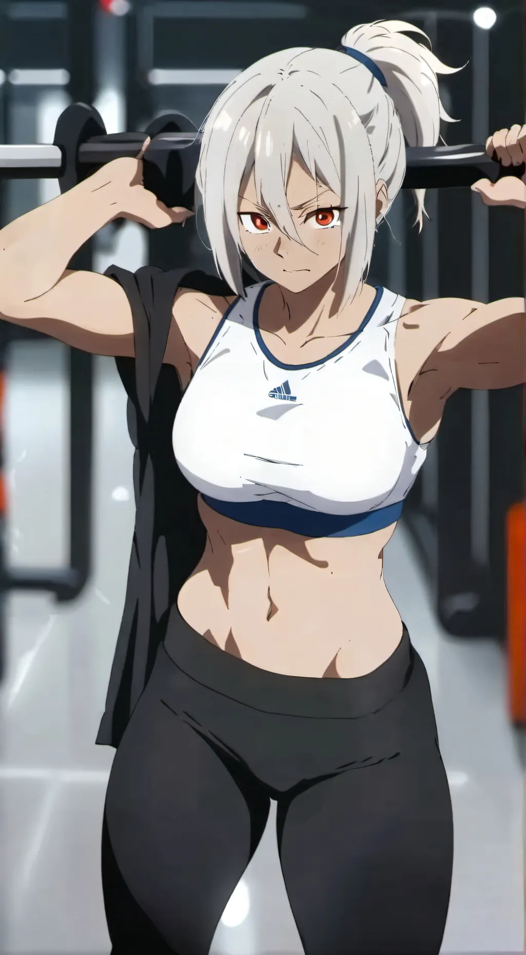 ai character: Abby  background