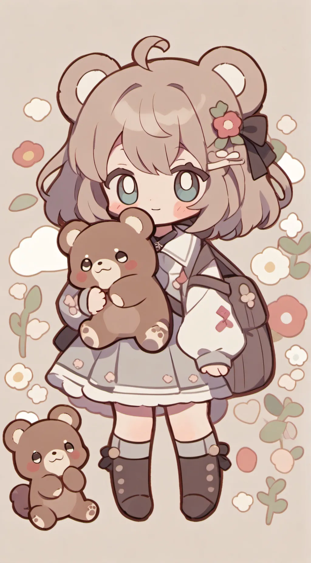 ai character: bebita background