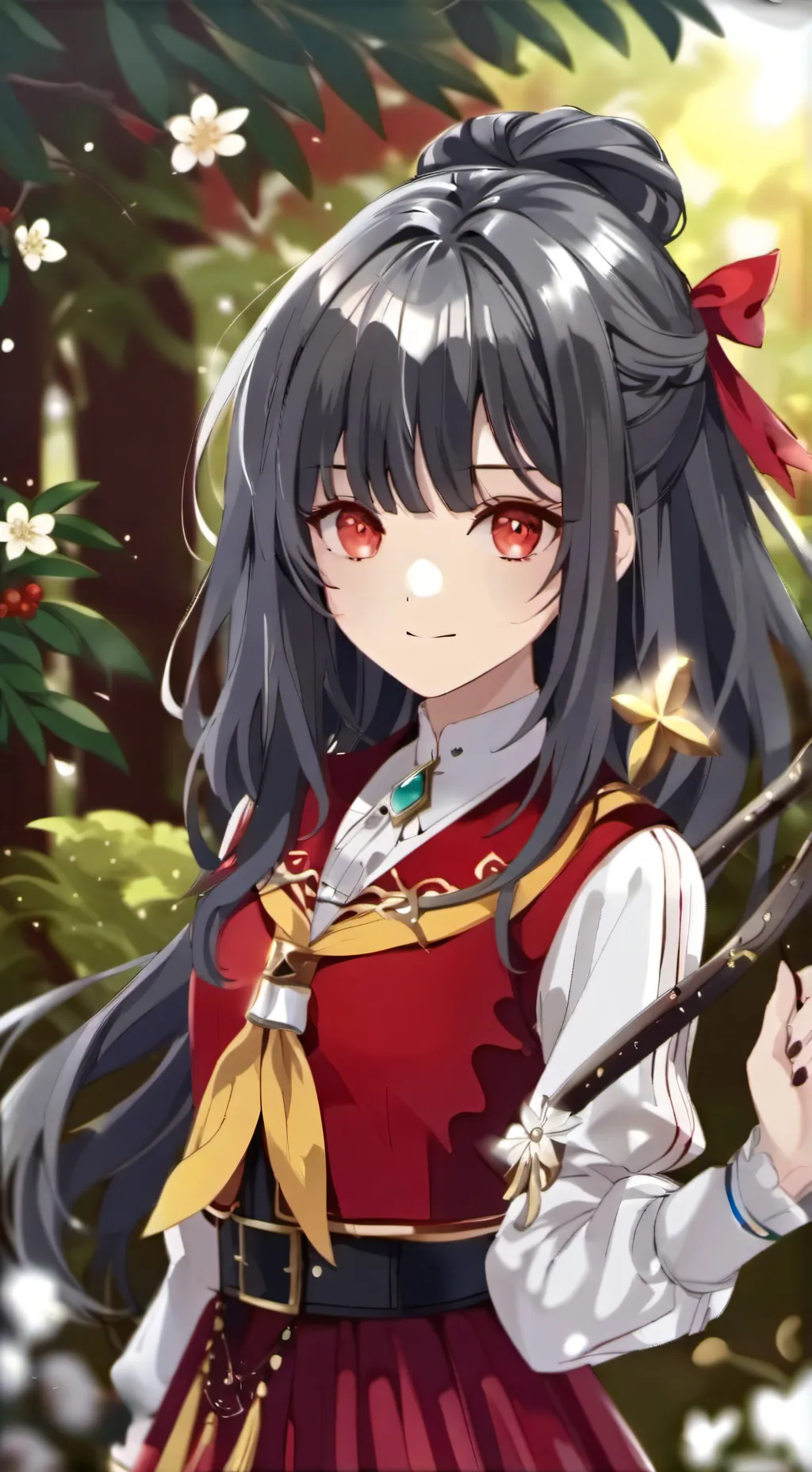 ai character:  erica 4  background