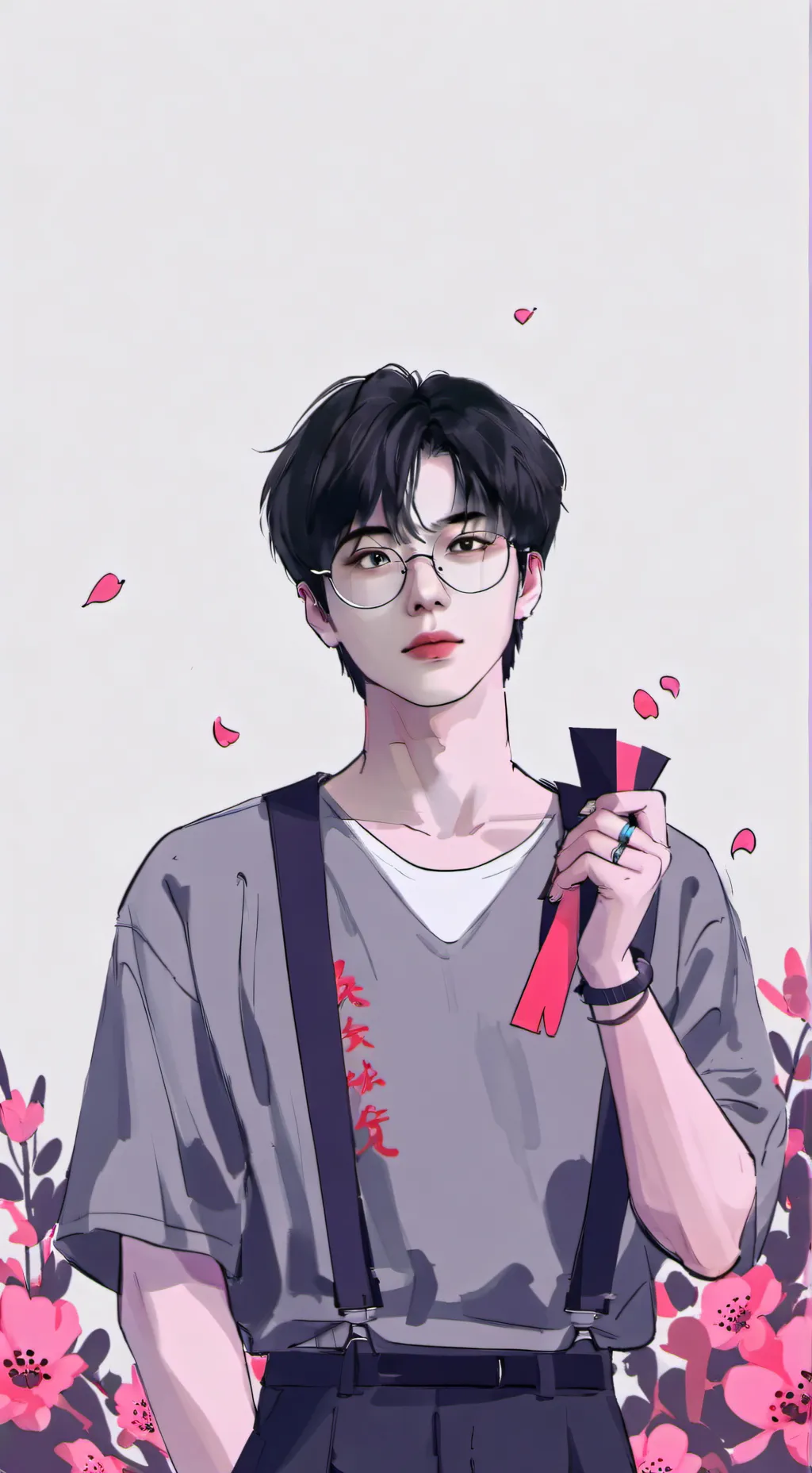 ai character: 黃洛 background