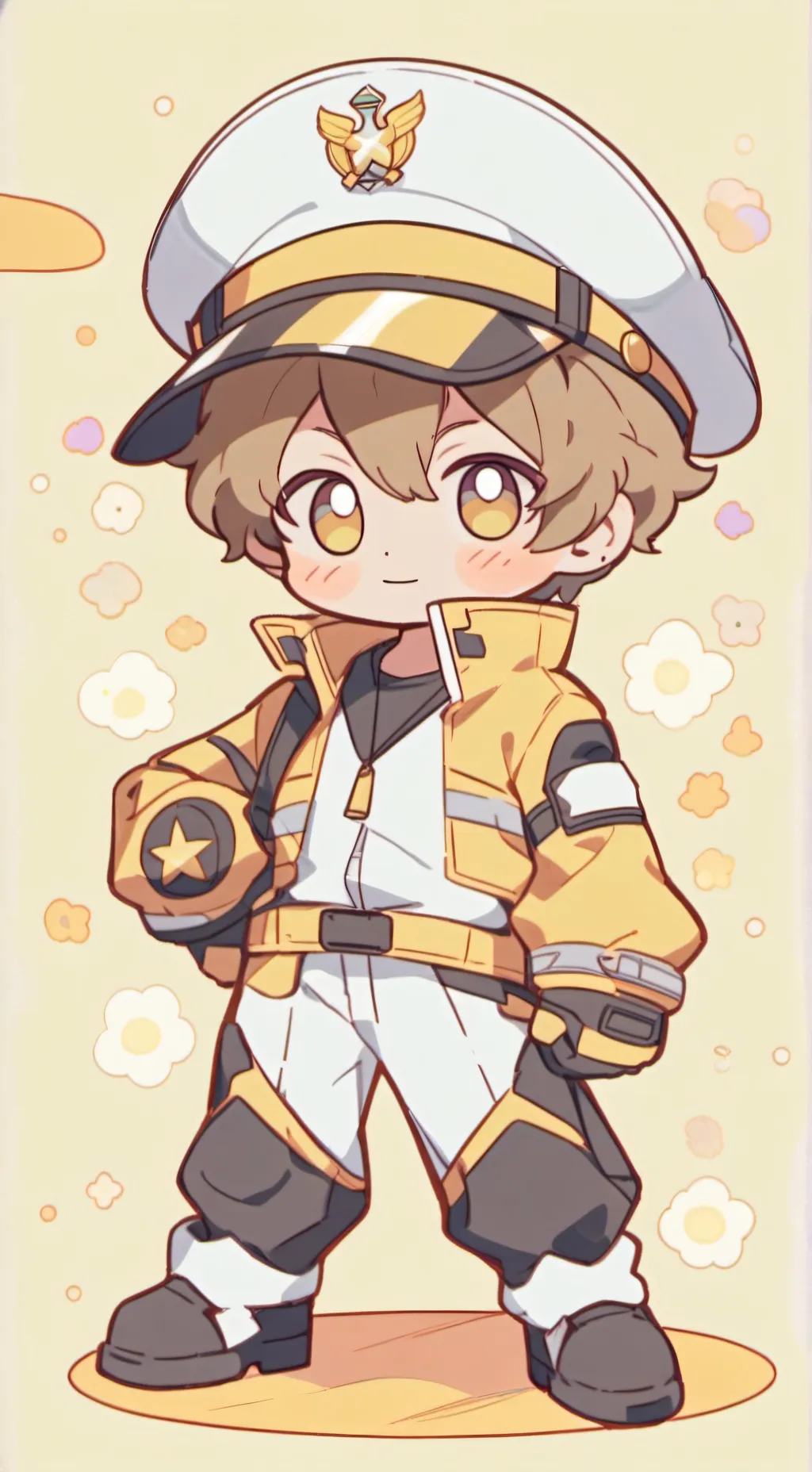 ai character: Among us Ig? background