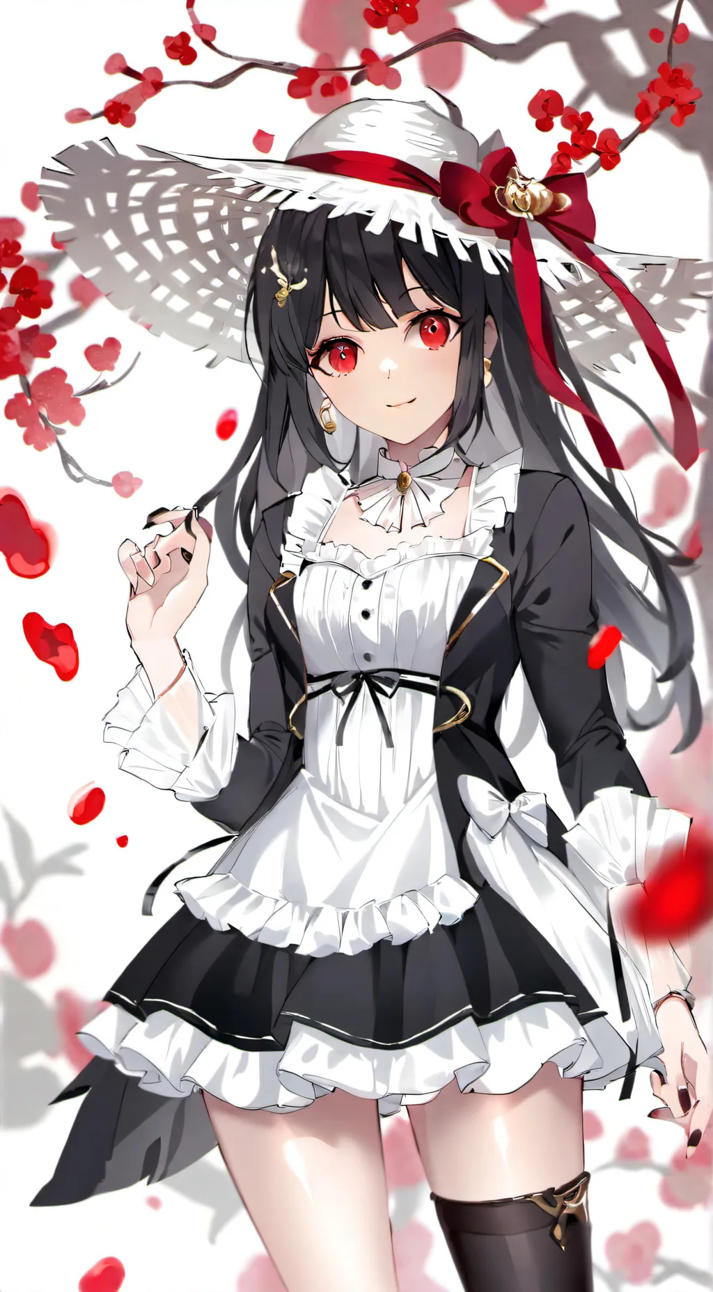 ai character: Maia🌸💮🥀🌹 background