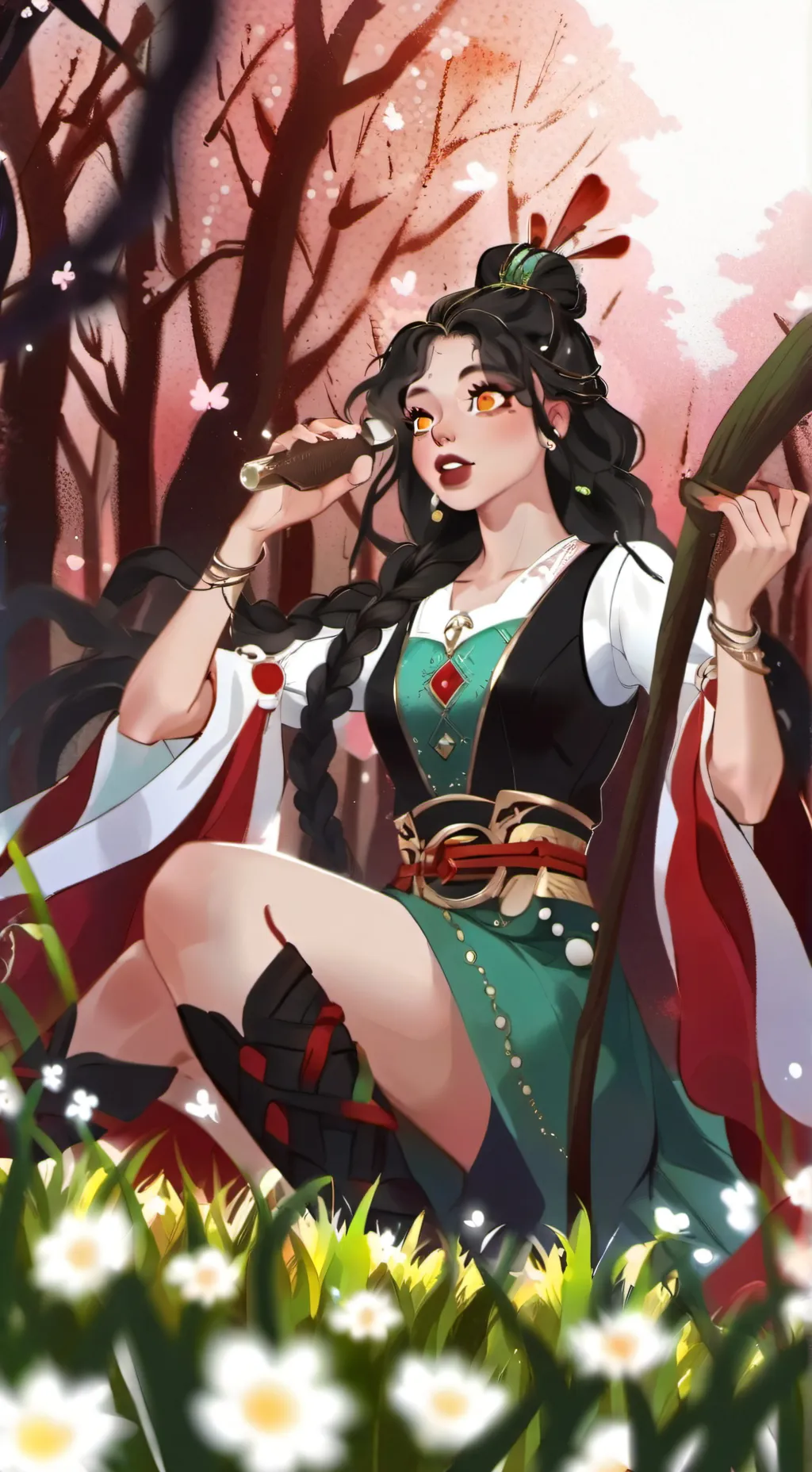 ai character: sprunki vs dog man background