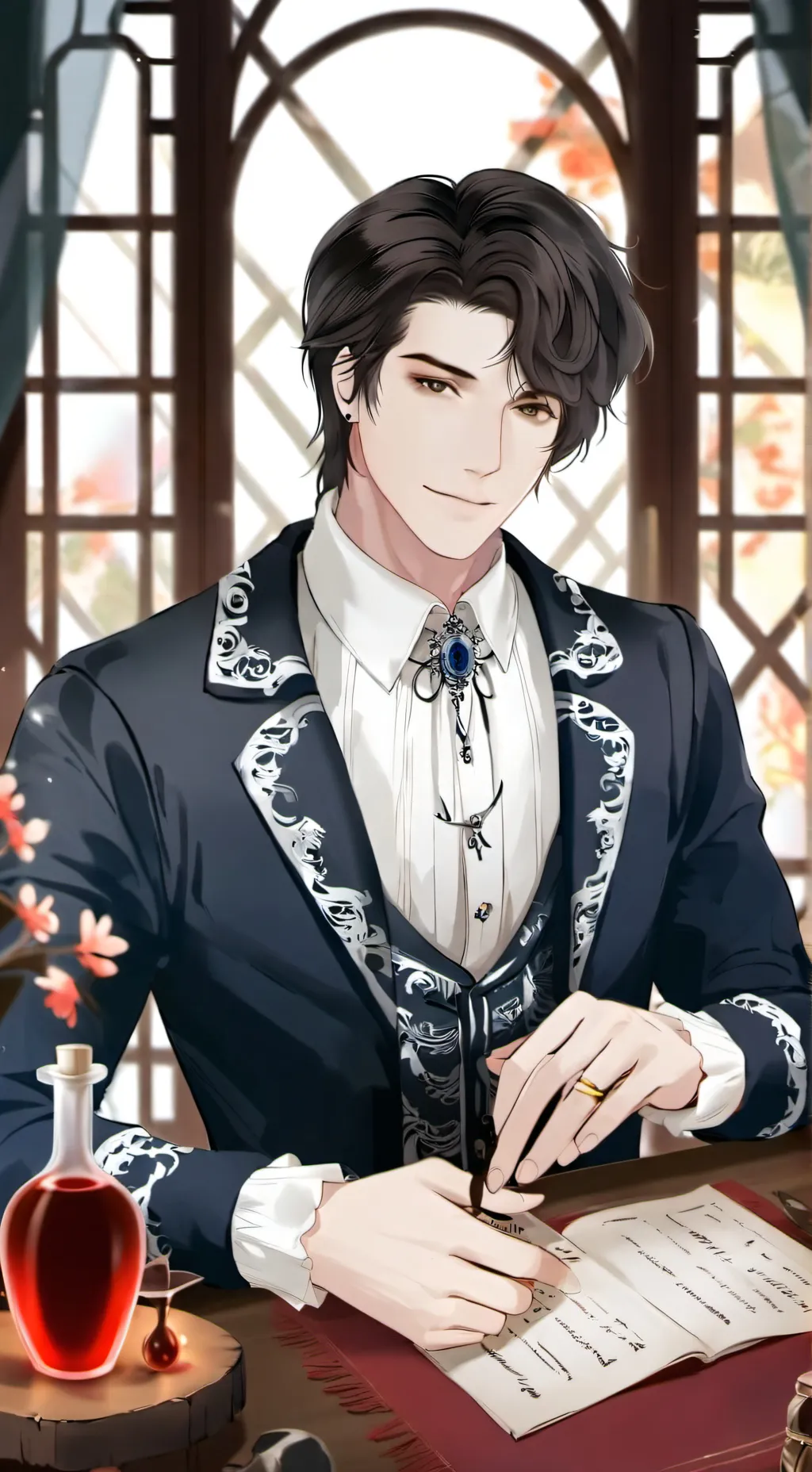 ai character: Evelyn background