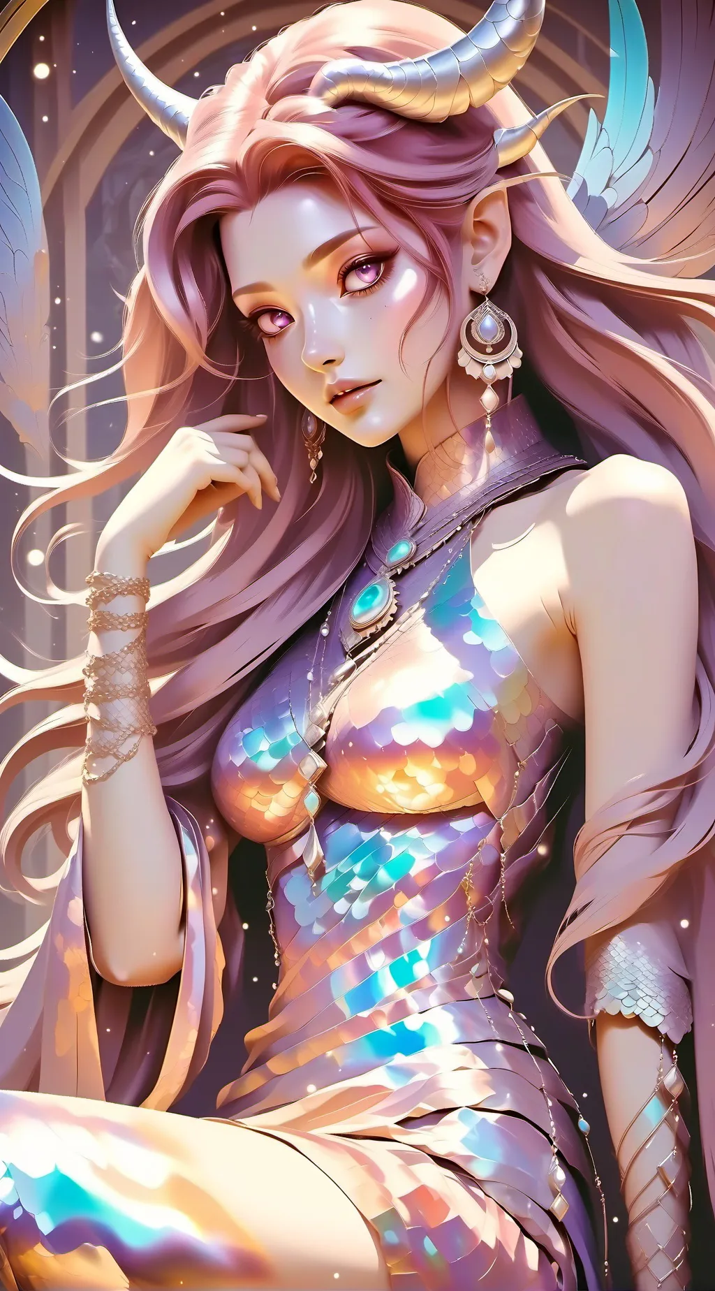 ai character: bestie  background