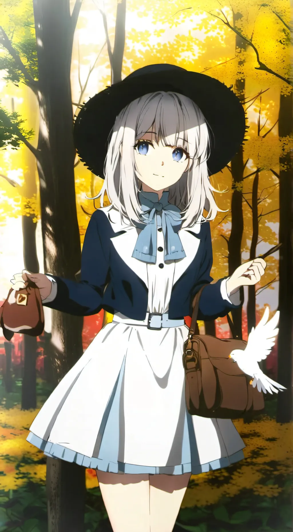 ai character: María Alejandra  background