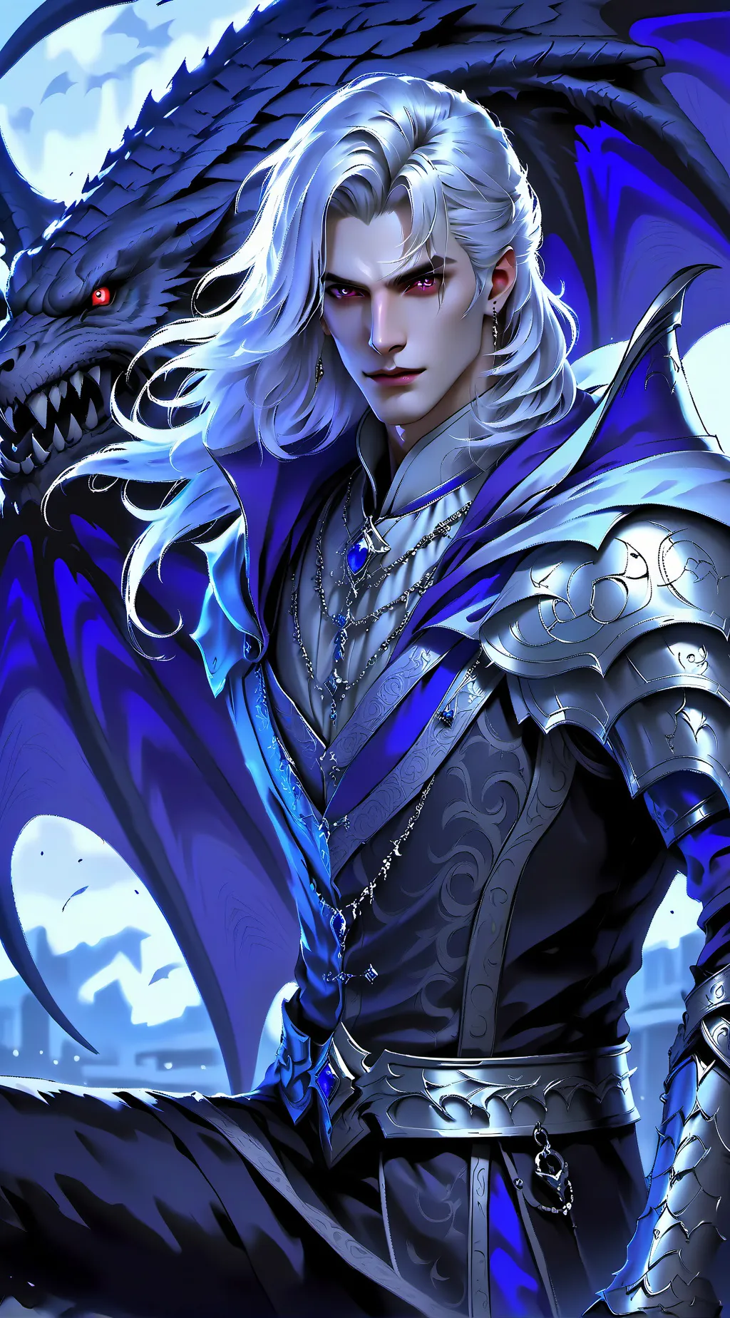 ai character: Max background