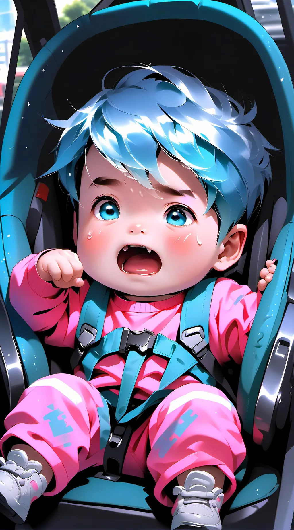 ai character: 100 spoiled babys background
