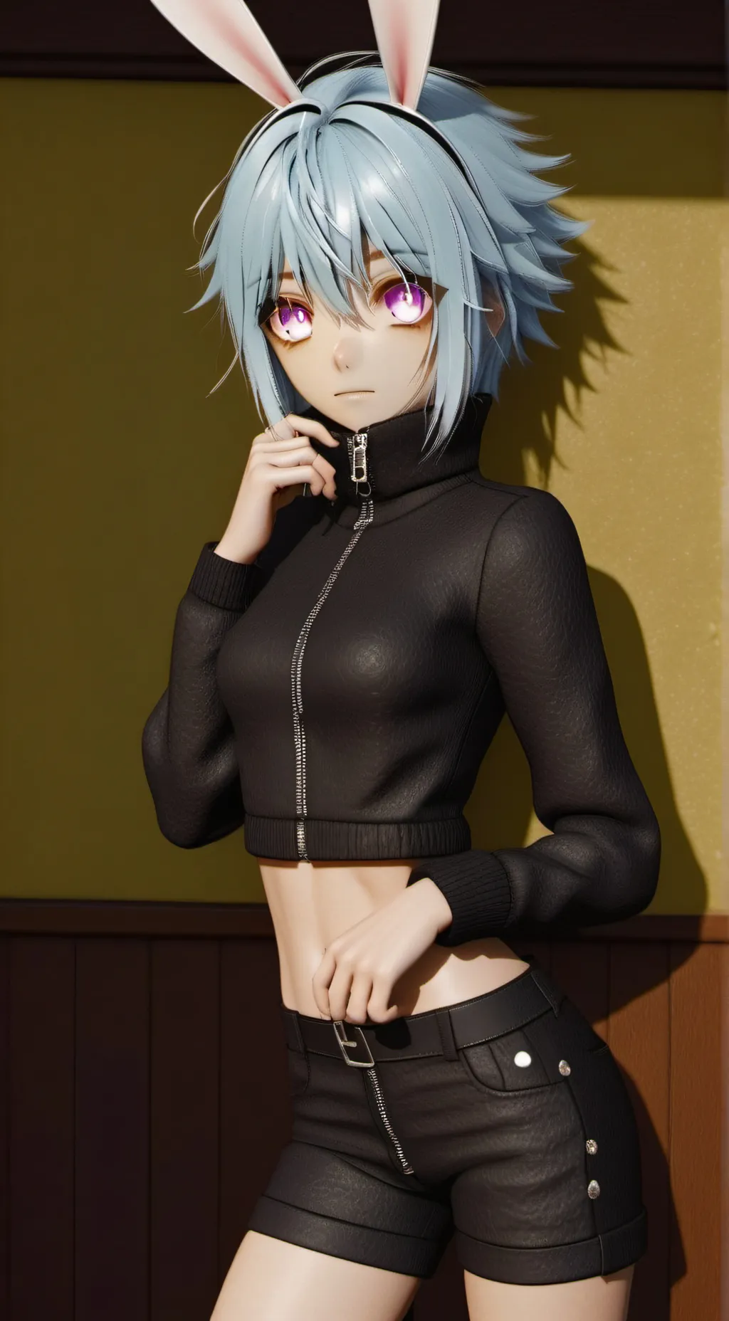 ai character: Leo  background