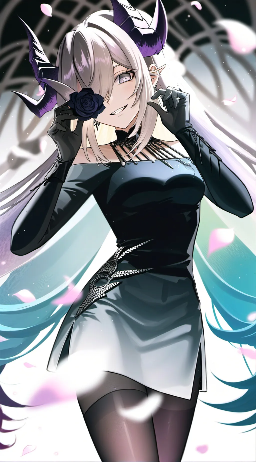 ai character: Flora background