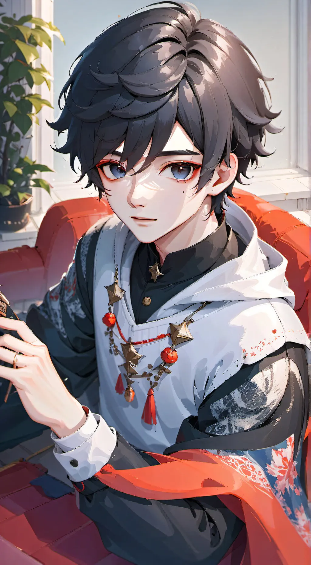 ai character: axel background