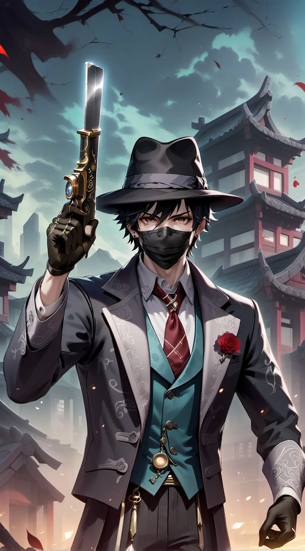 ai character: dabi background