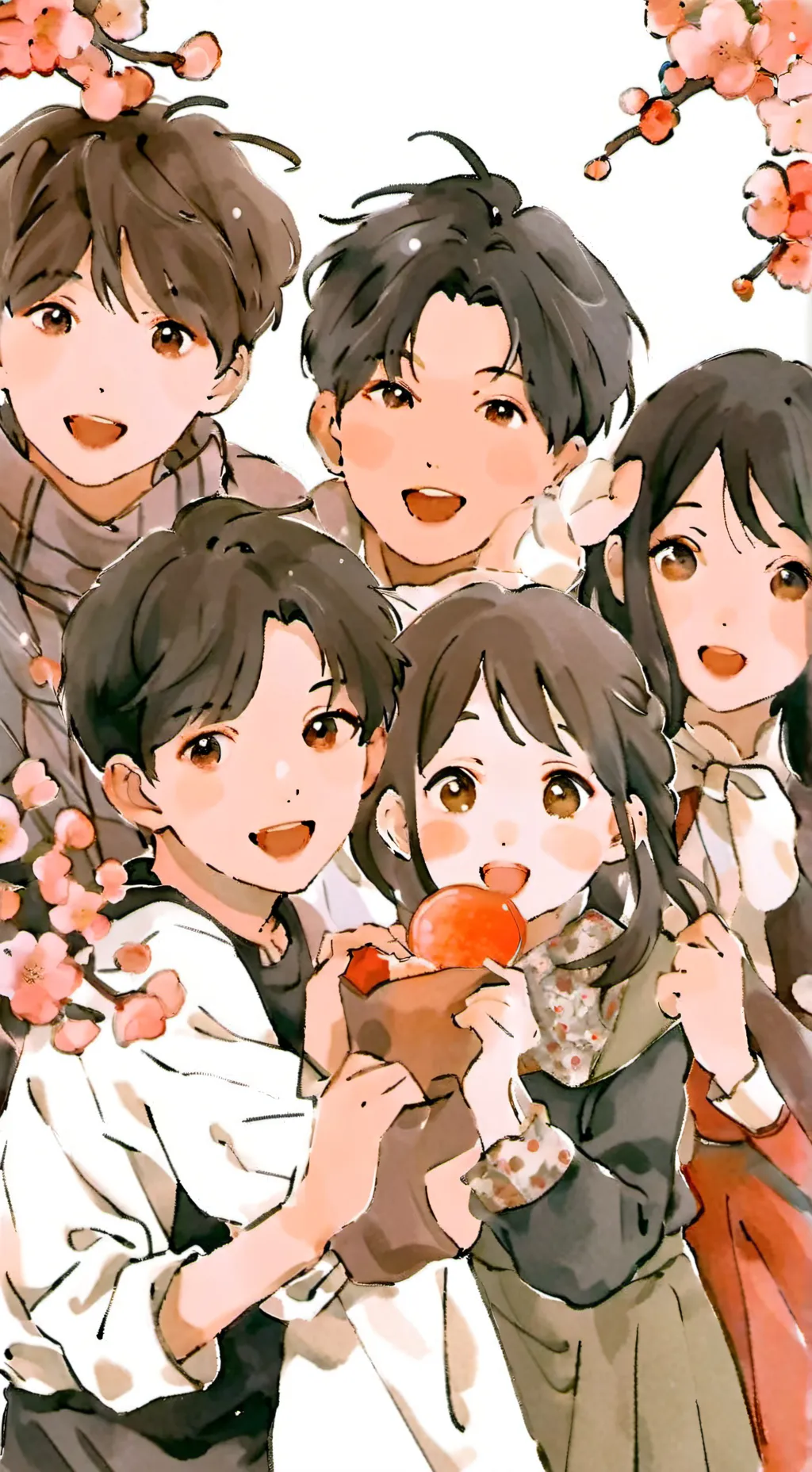 ai character: Bullies from FNAF  background