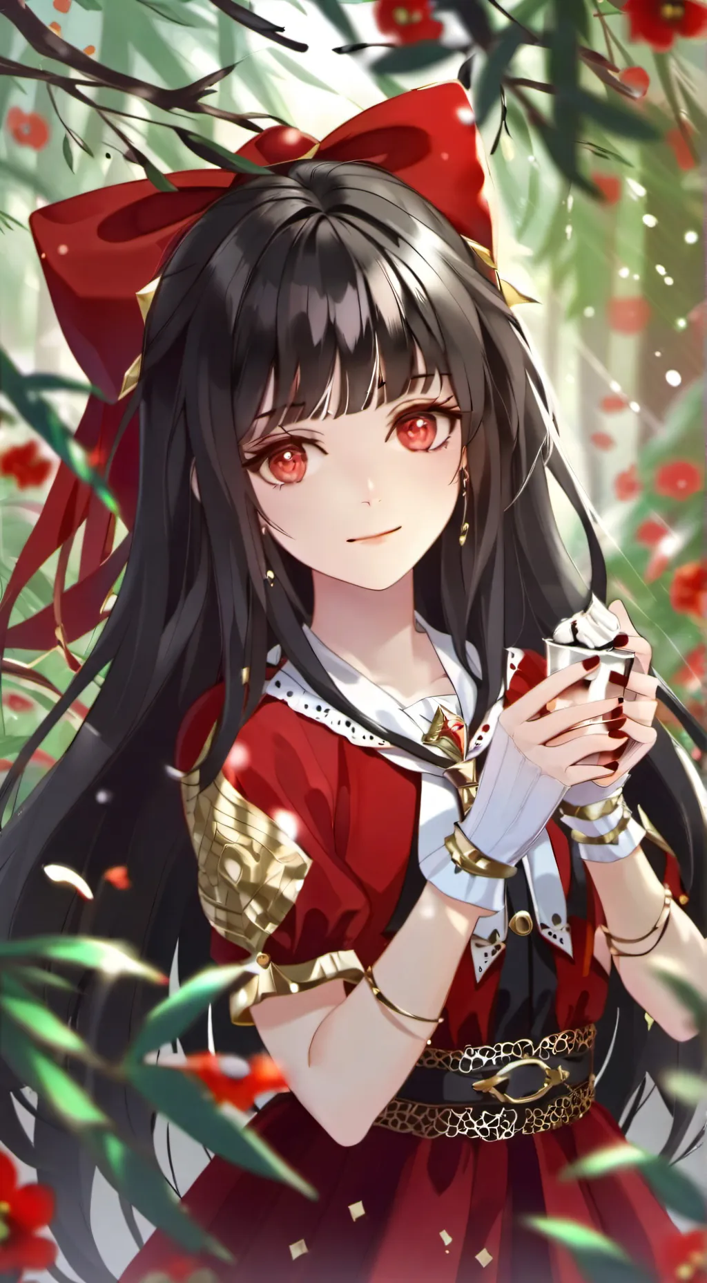 ai character: Twin sisters  background