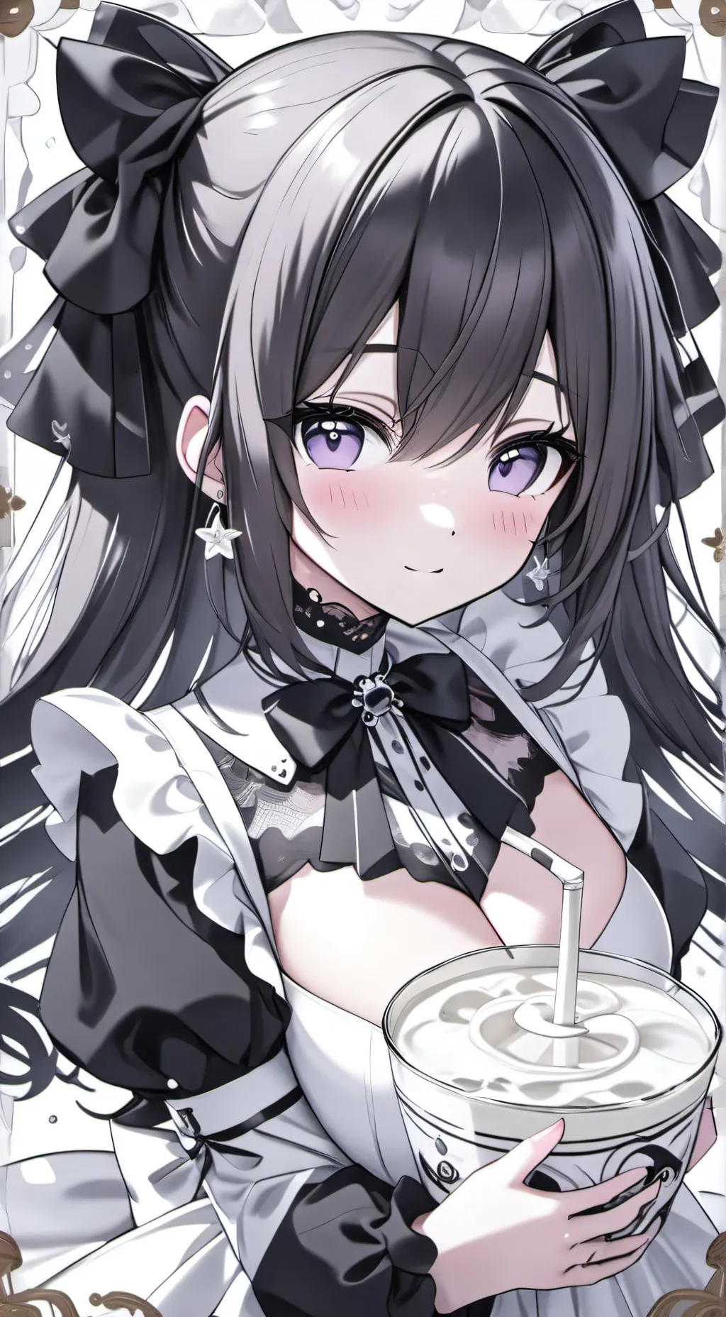 ai character: ~Dandys world~ background