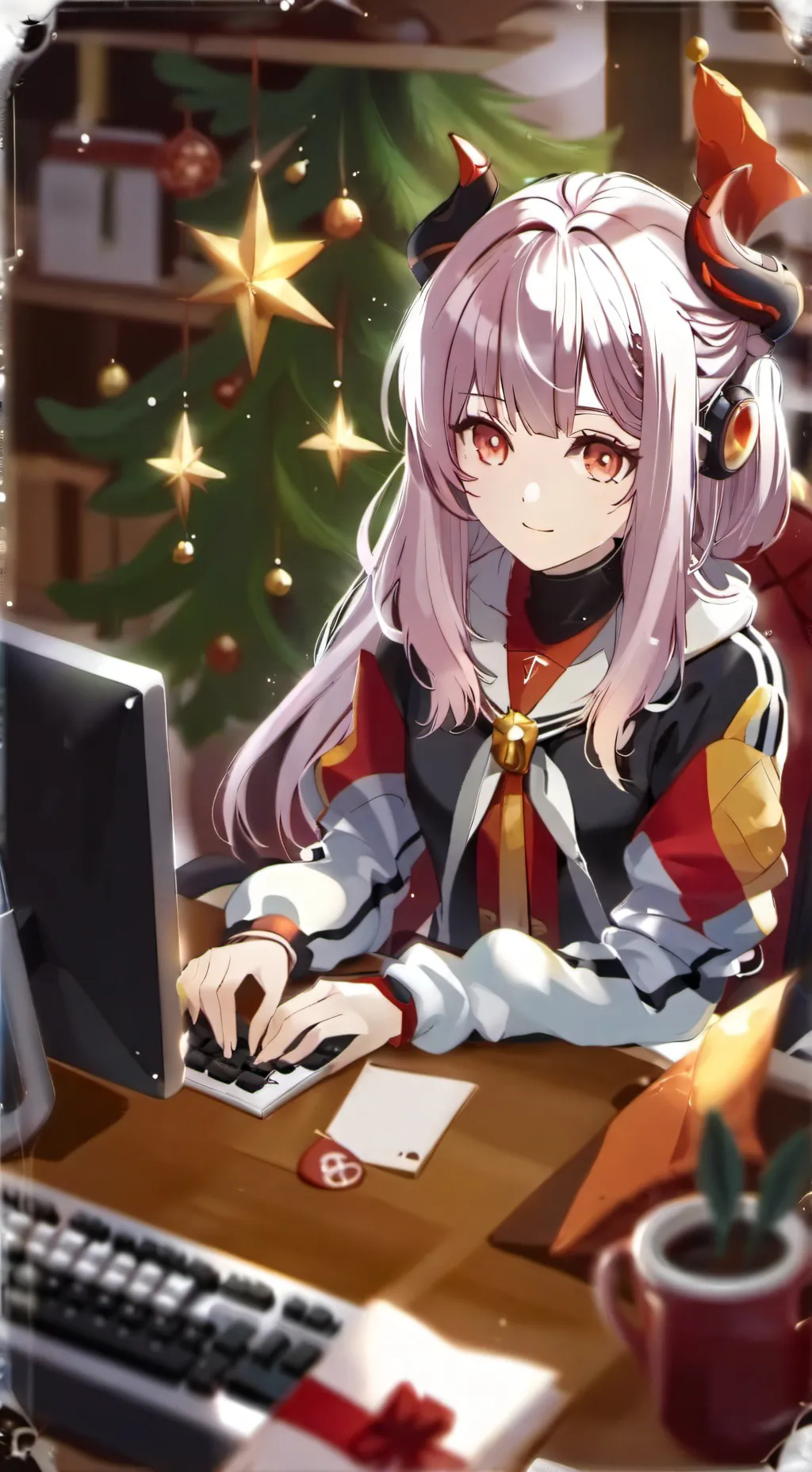 ai character: streamer background