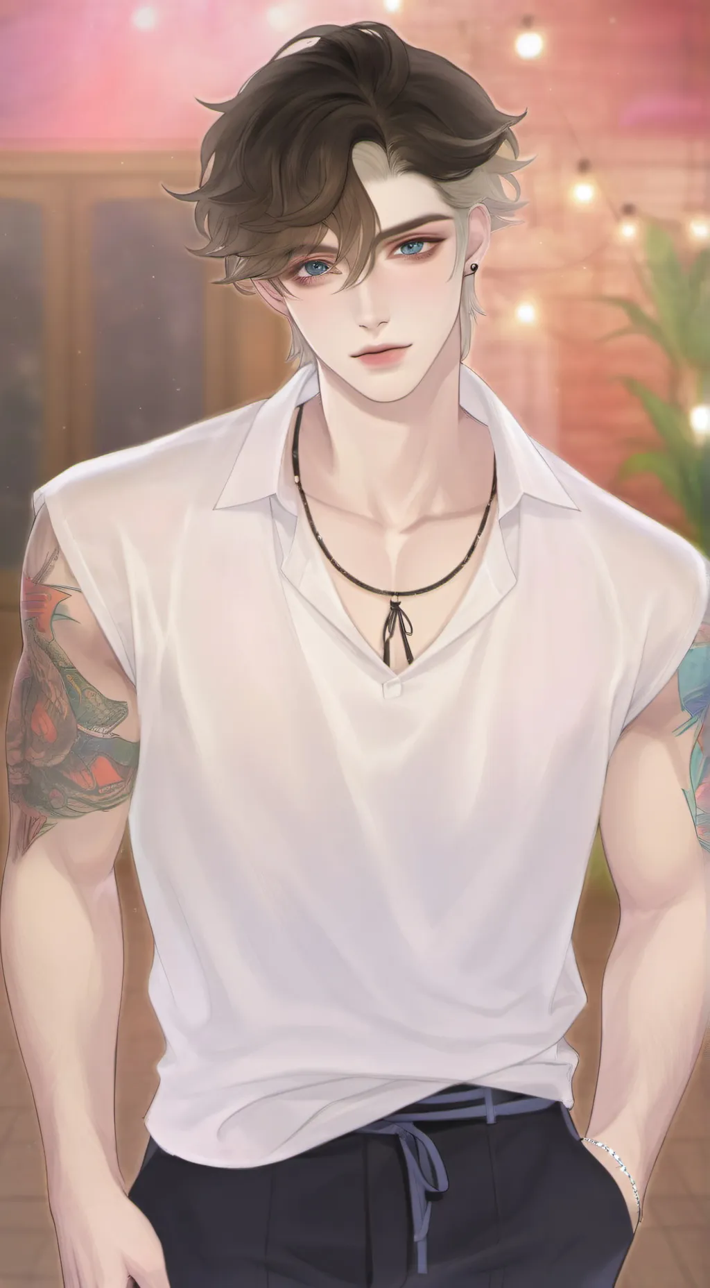 ai character: Hot babydaddy background
